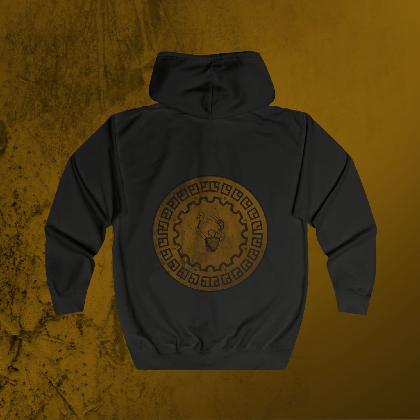 Spinning Wheel Of Gideon Unisex Full Zip Hoodie