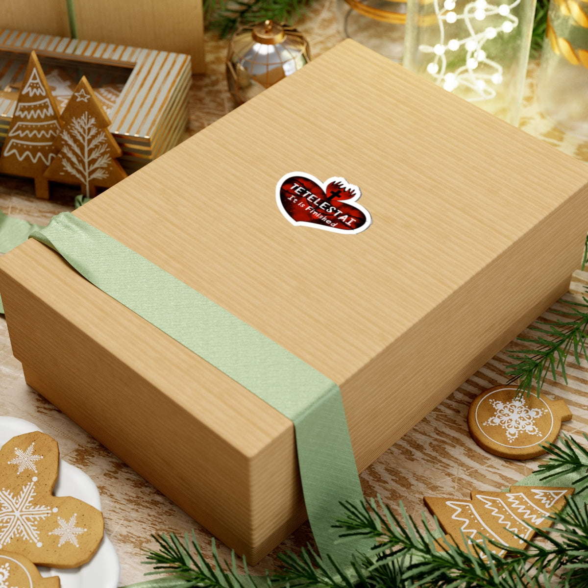 Tetelestai Kiss-Cut Stickers