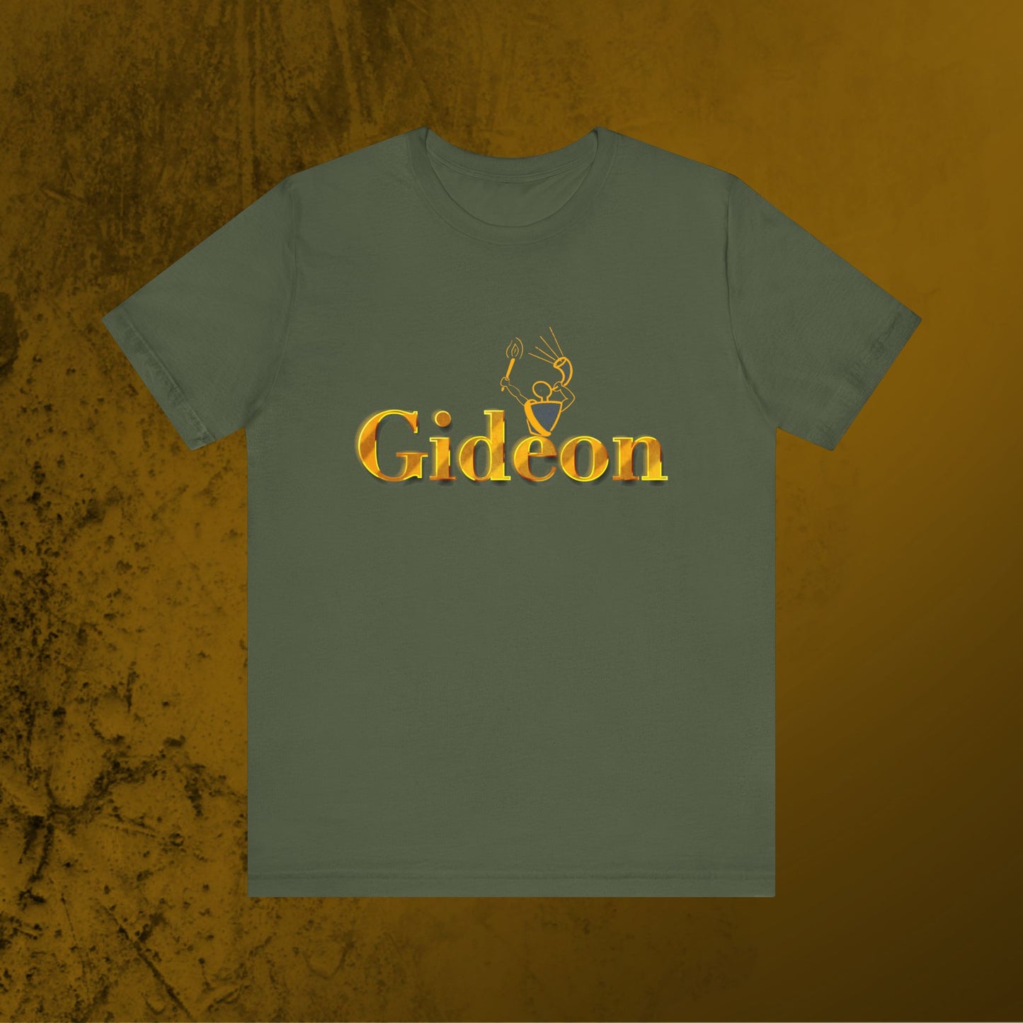 Gold Gideon Unisex Jersey Short Sleeve Tee