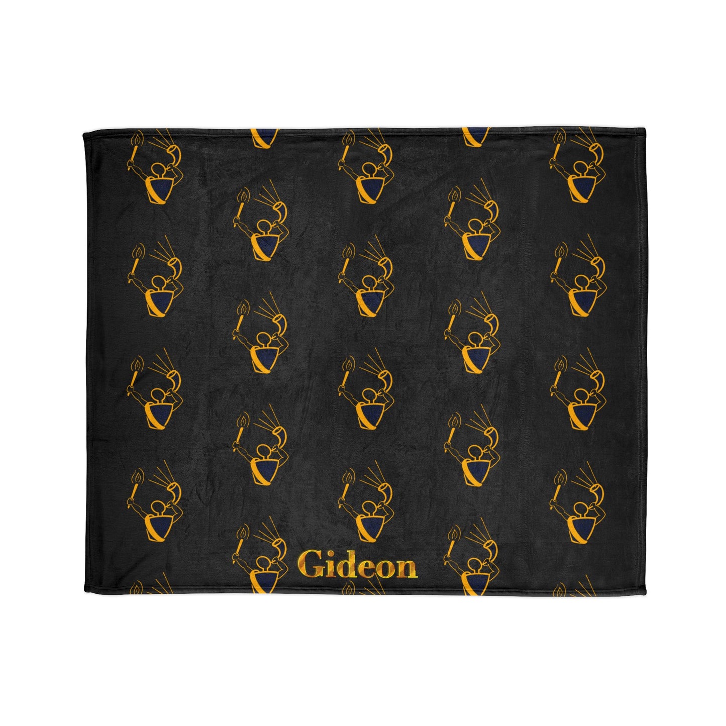 Gideon Gold Ram Torch Soft Polyester Blanket