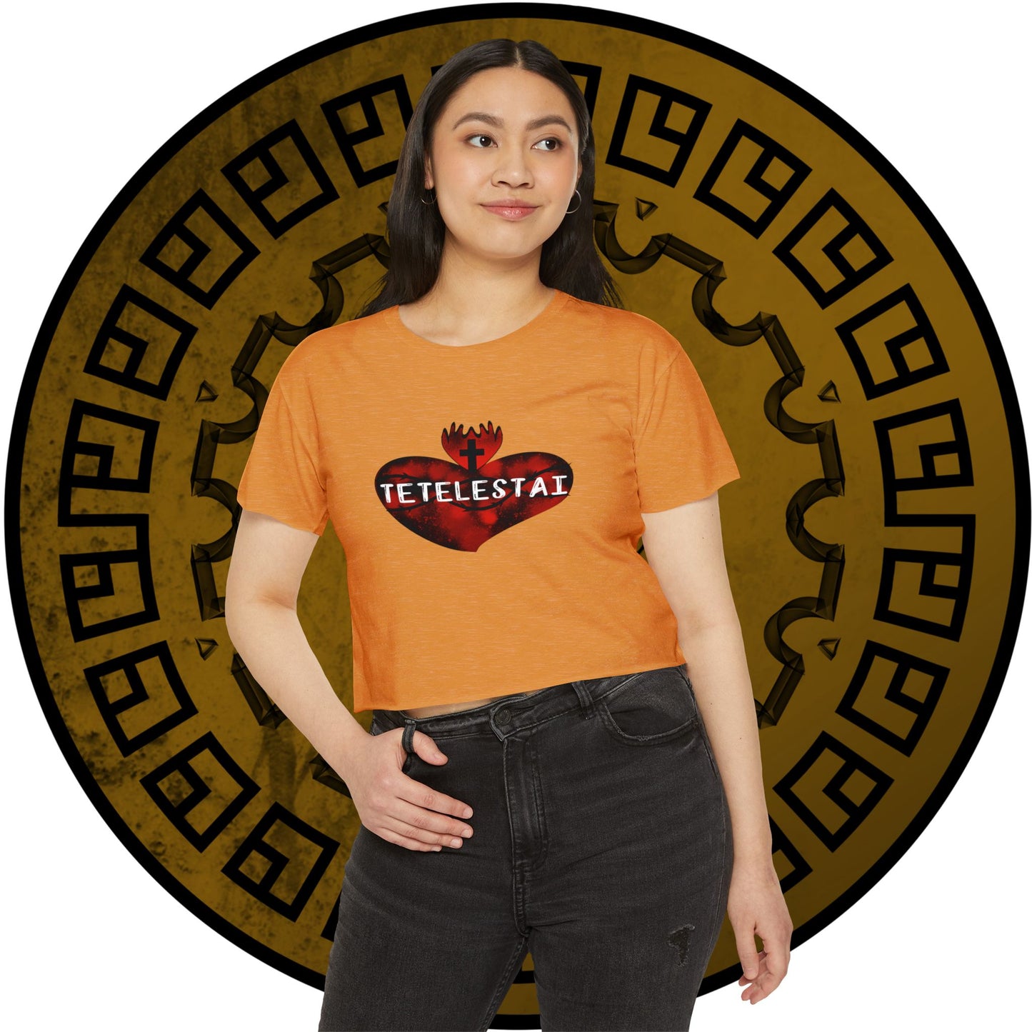 Tetelestai Women's Crop Top
