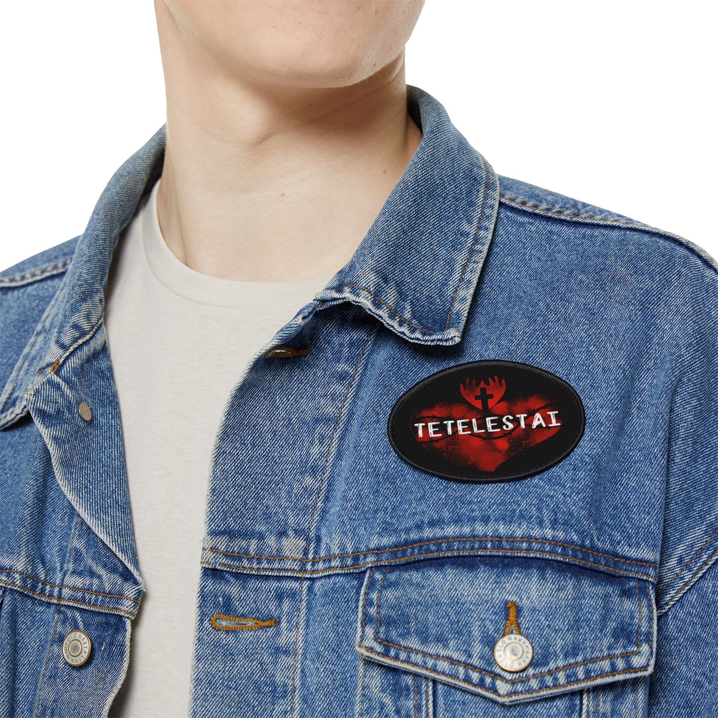 Tetelestai Iron-On Patches
