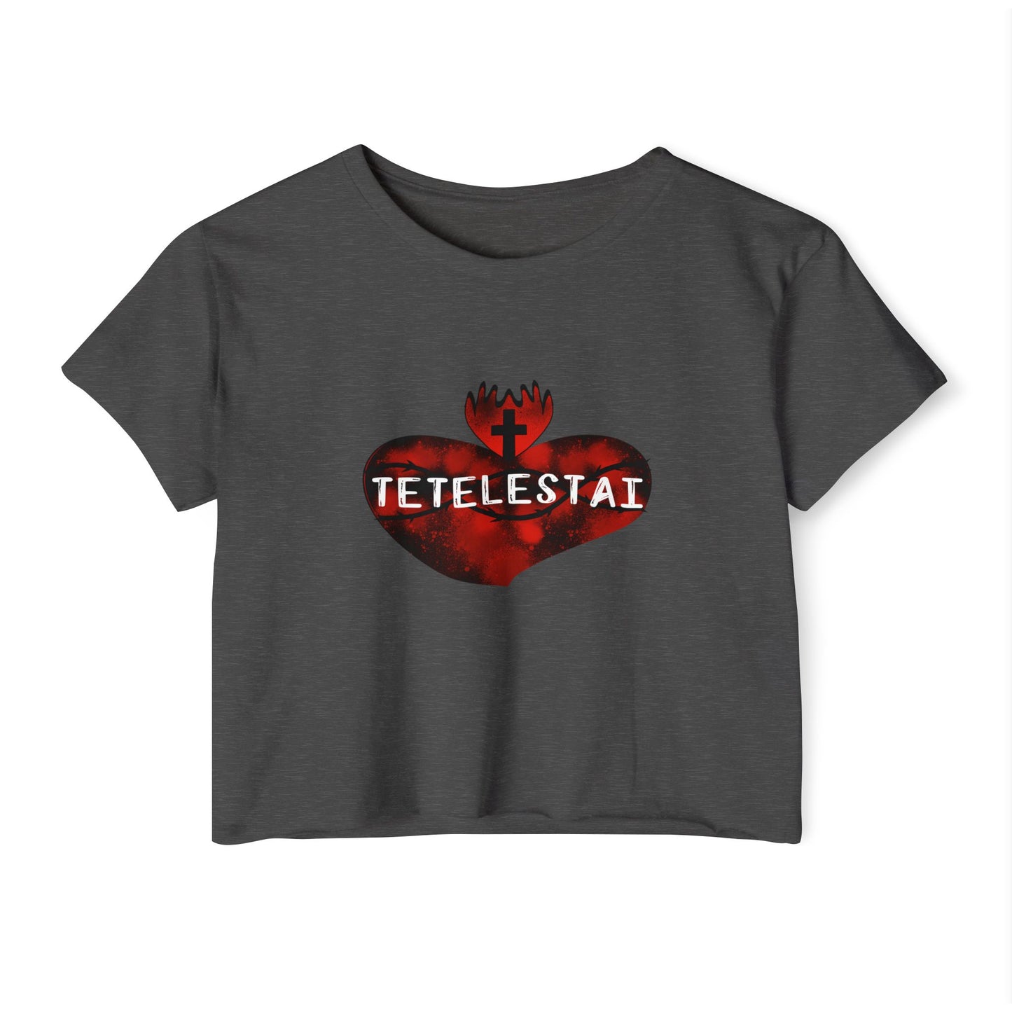 Tetelestai Women's Crop Top
