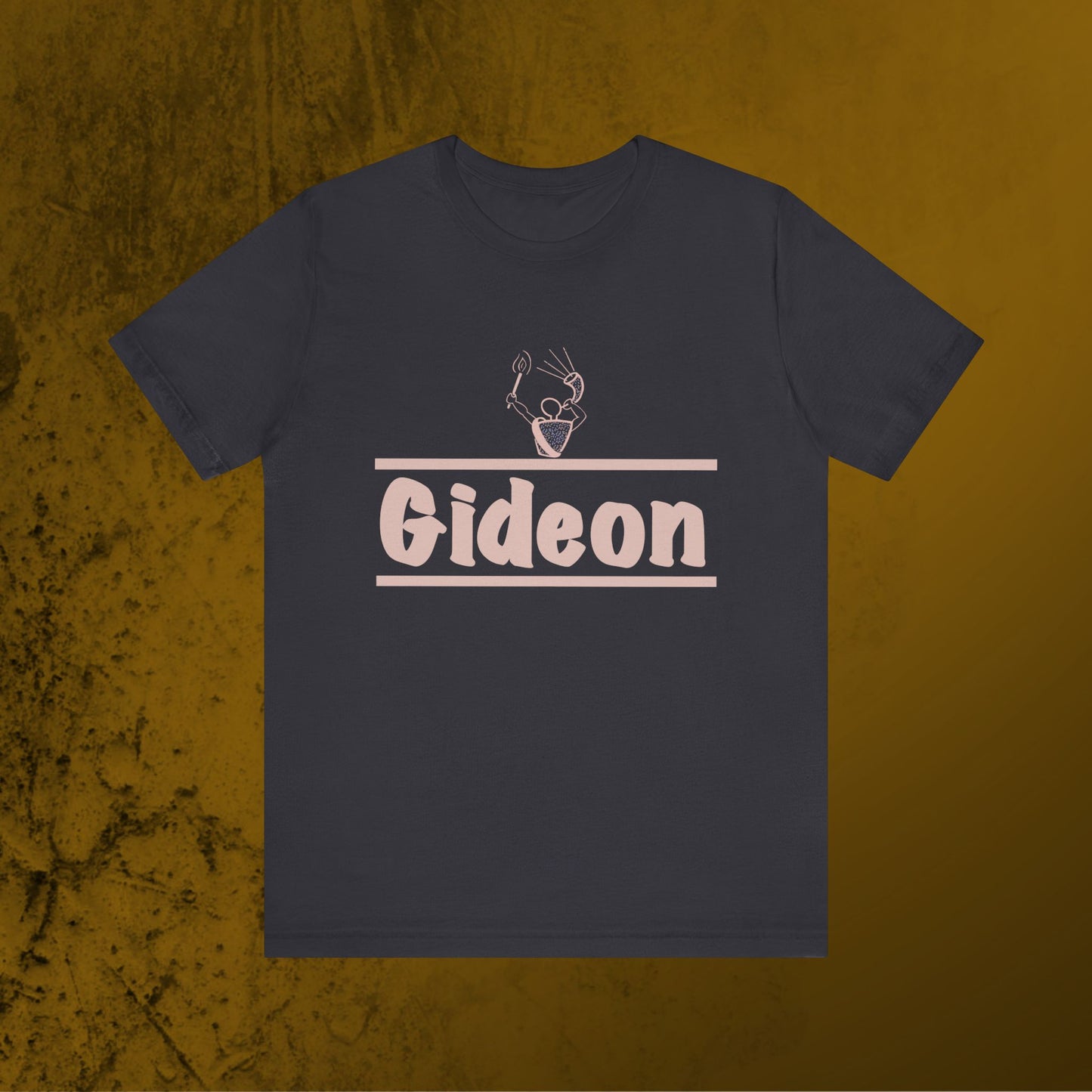 Rose Gold Gideon Unisex Jersey Short Sleeve Tee