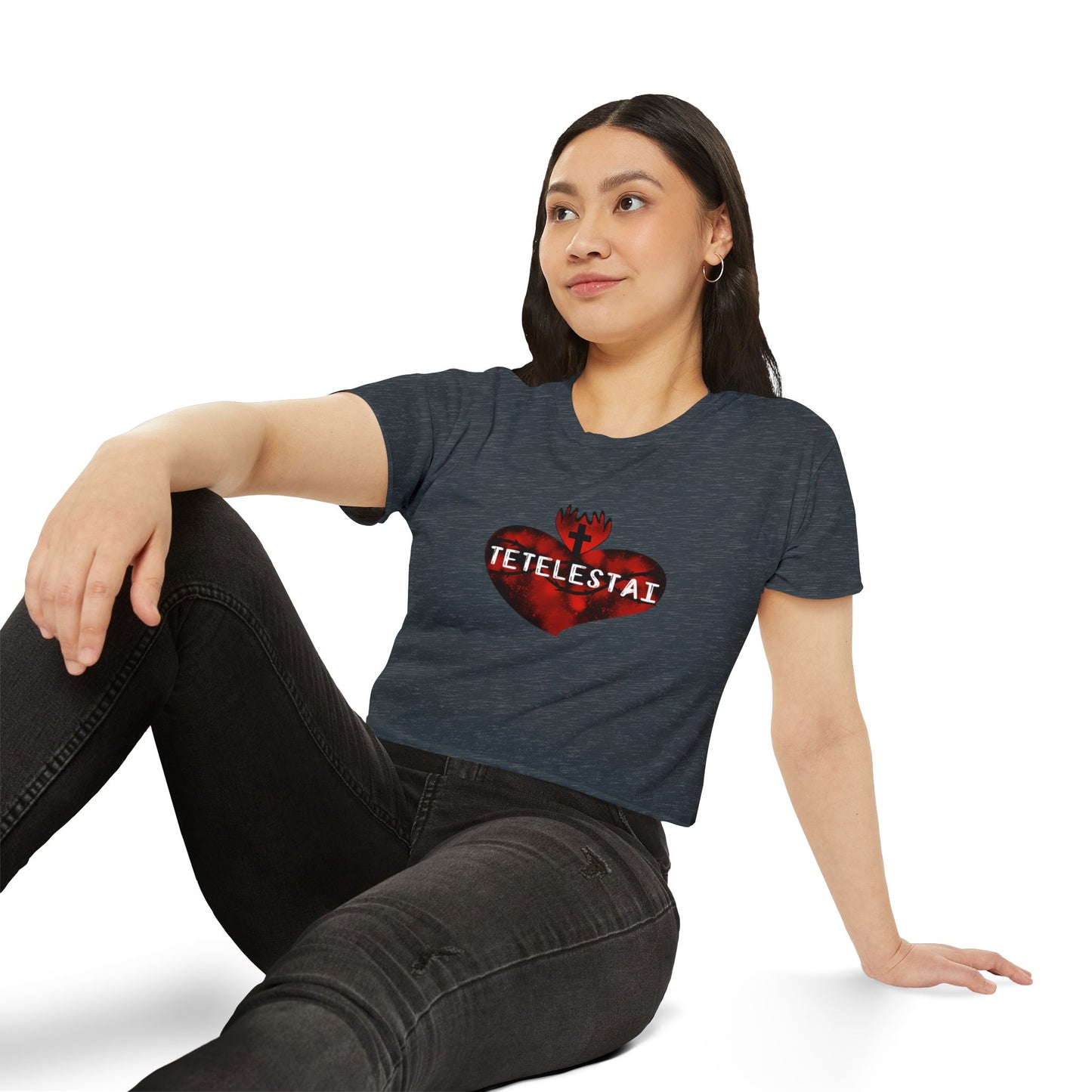 Tetelestai Women's Crop Top