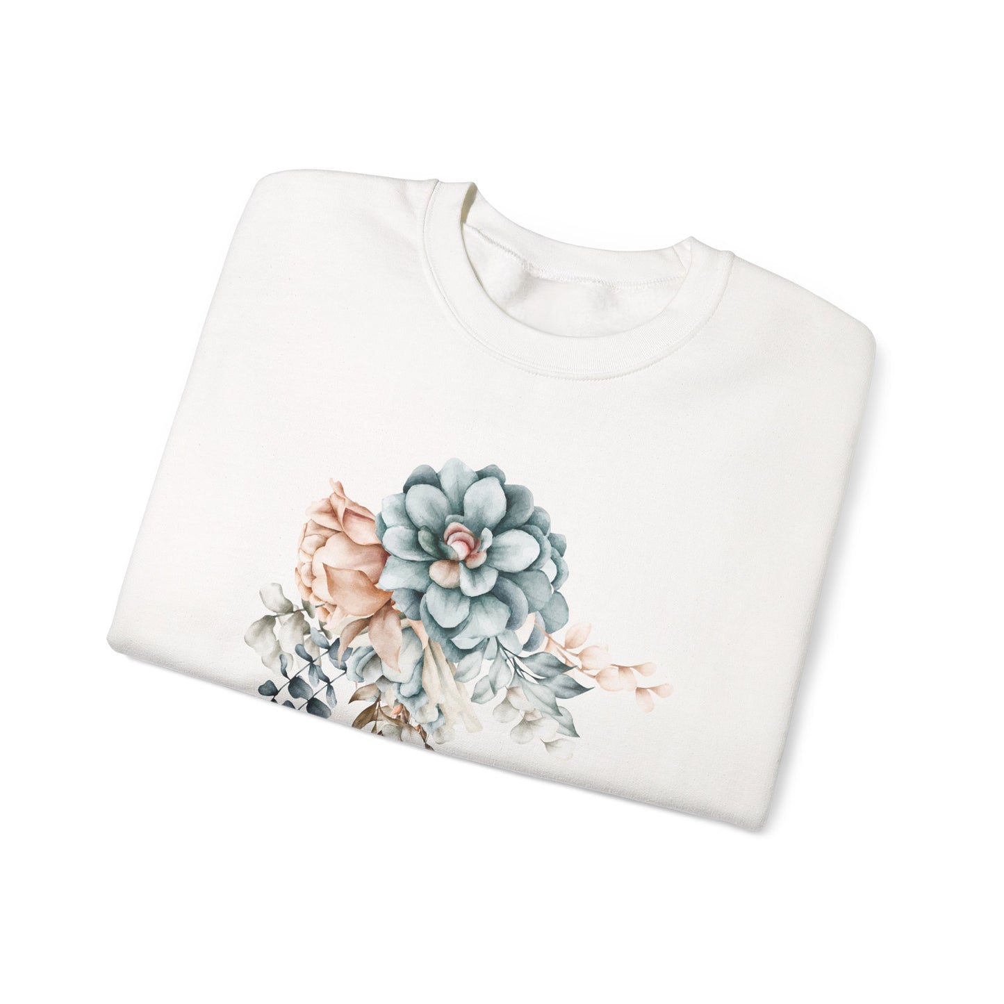 Gideon Floral Unisex Heavy Blend™ Crewneck Sweatshirt