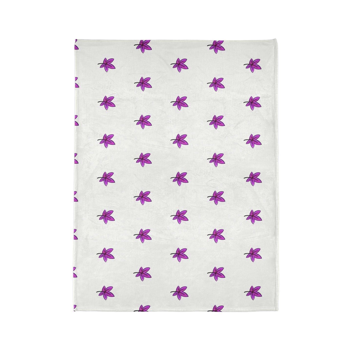 Dark Pink Soft Polyester Blanket