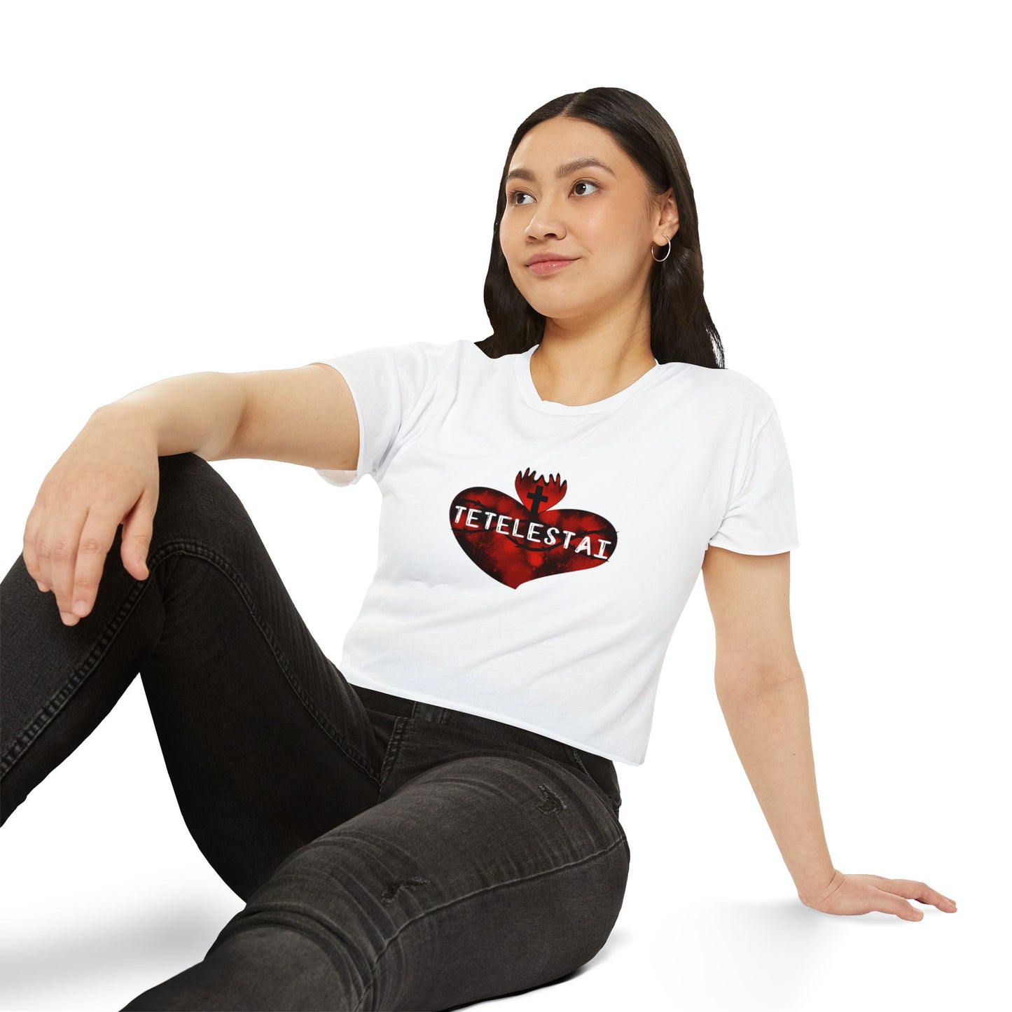 Tetelestai Women's Crop Top