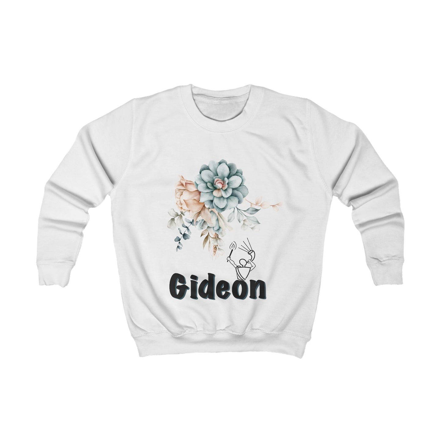 Gideon Flowers Kids Sweatshirt