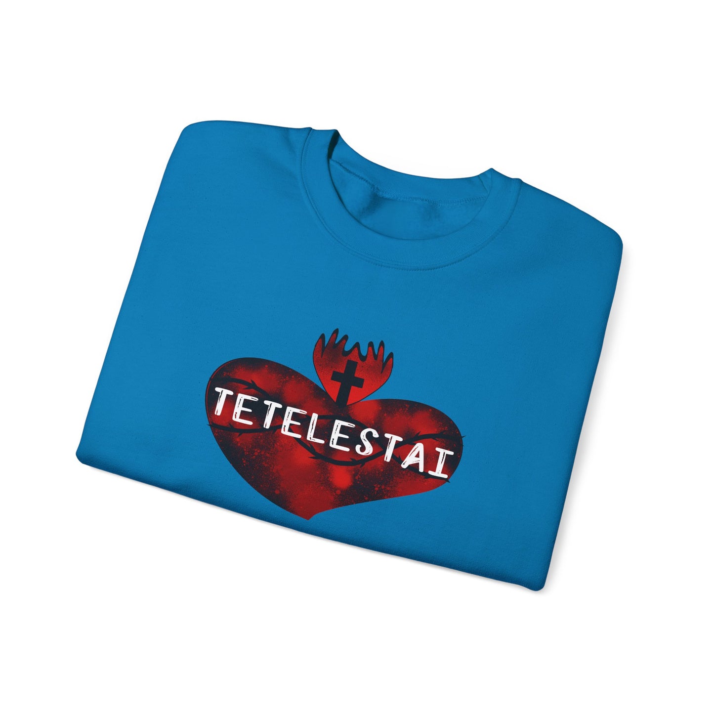 Tetelestai Unisex Heavy Blend Crewneck Sweatshirt