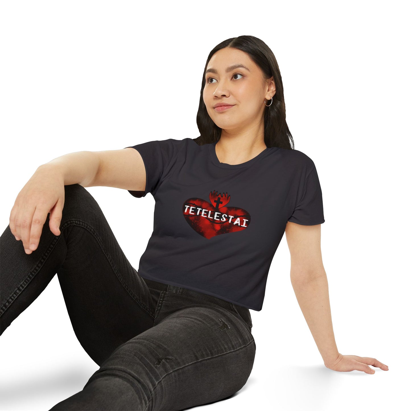 Tetelestai Women's Crop Top