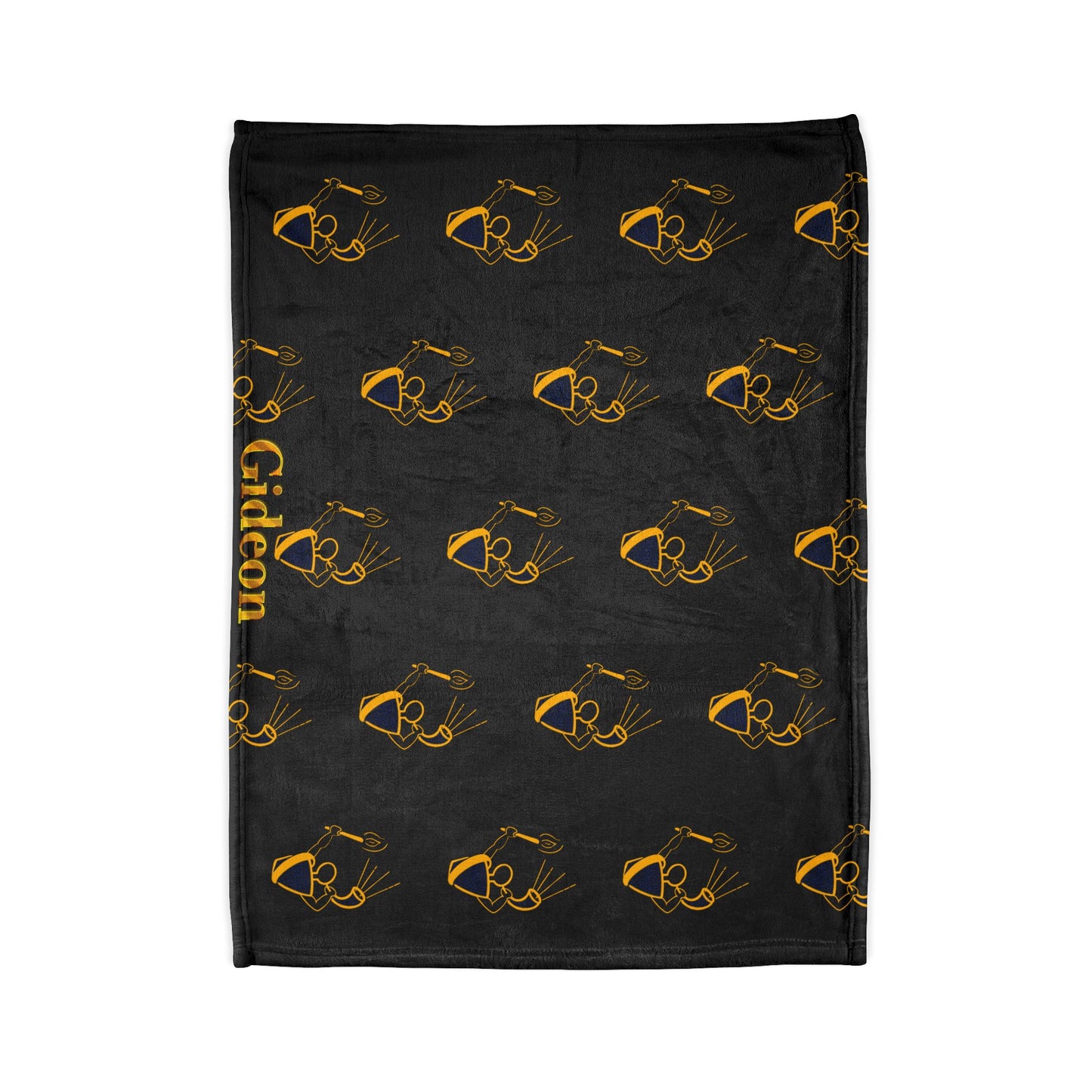Gideon Gold Ram Torch Soft Polyester Blanket