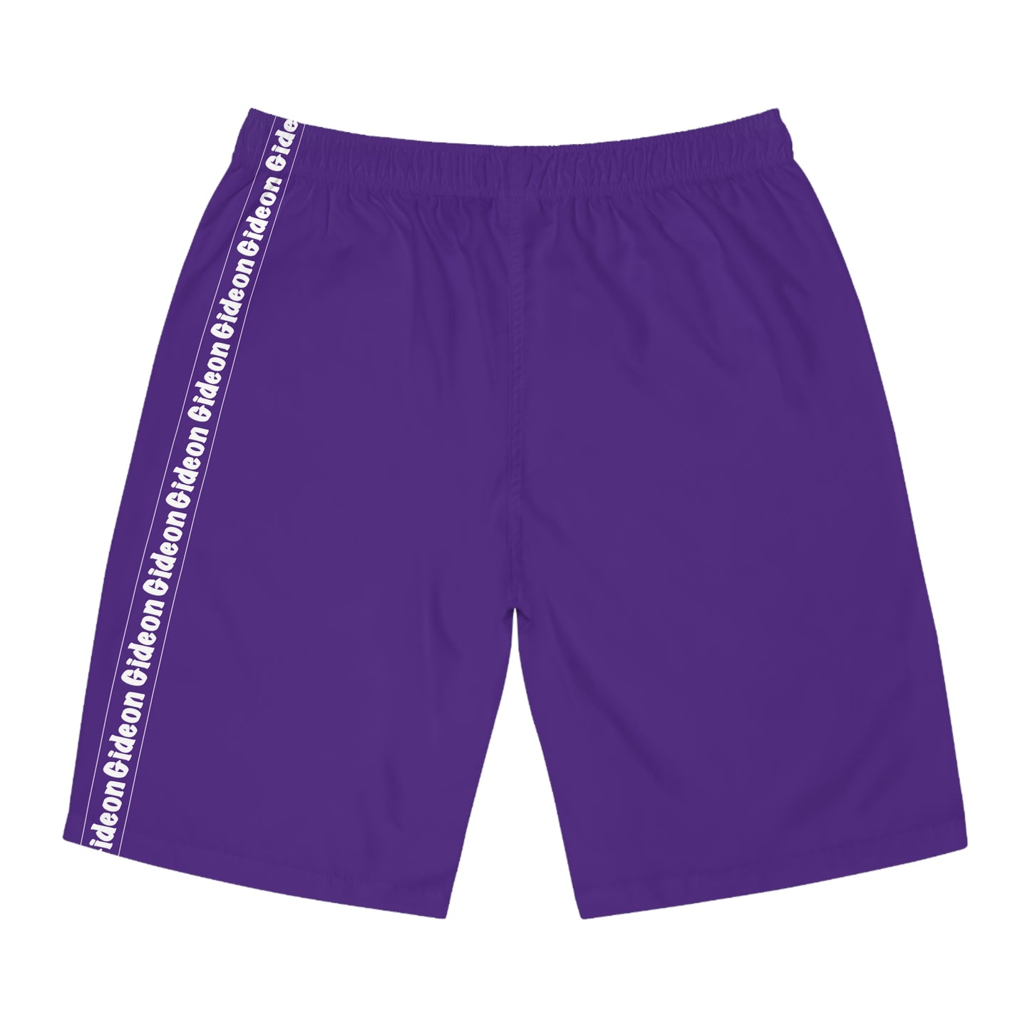 Gideon White on Purple Men's Board Shorts (AOP)