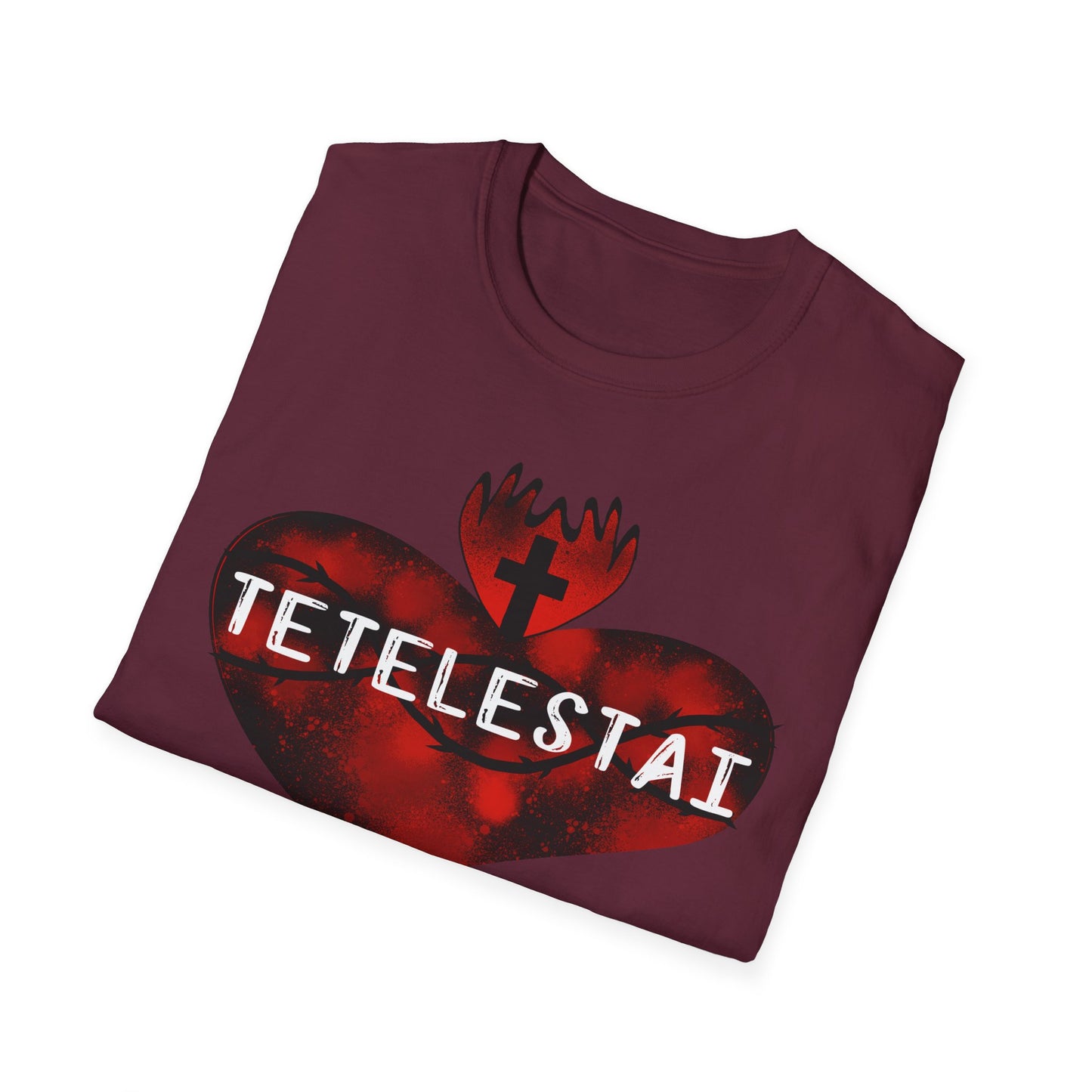 Tetelestai - It is Finished Unisex Softstyle T-Shirt