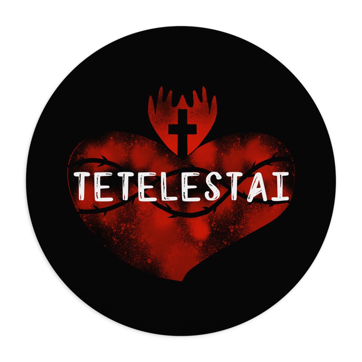Tetelestai Mouse Pad