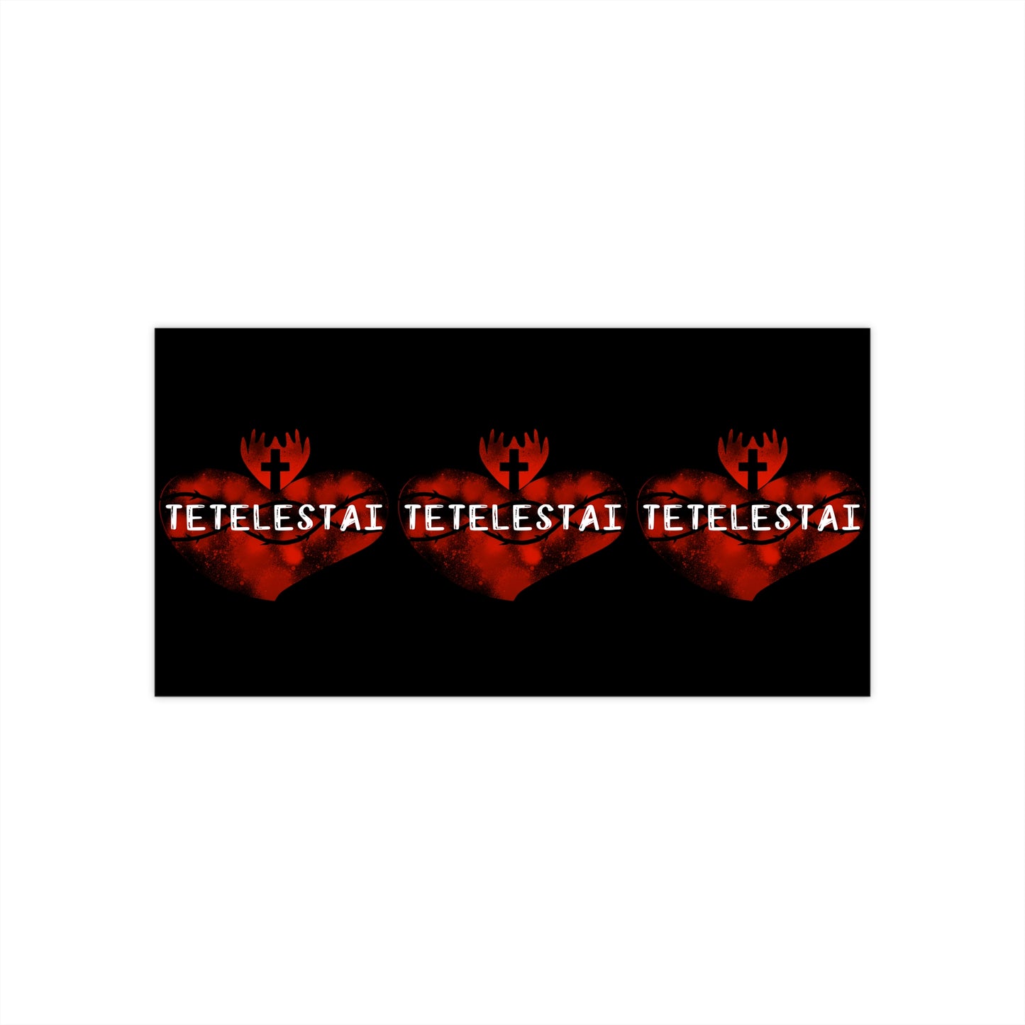 Tetelestai Bumper Stickers