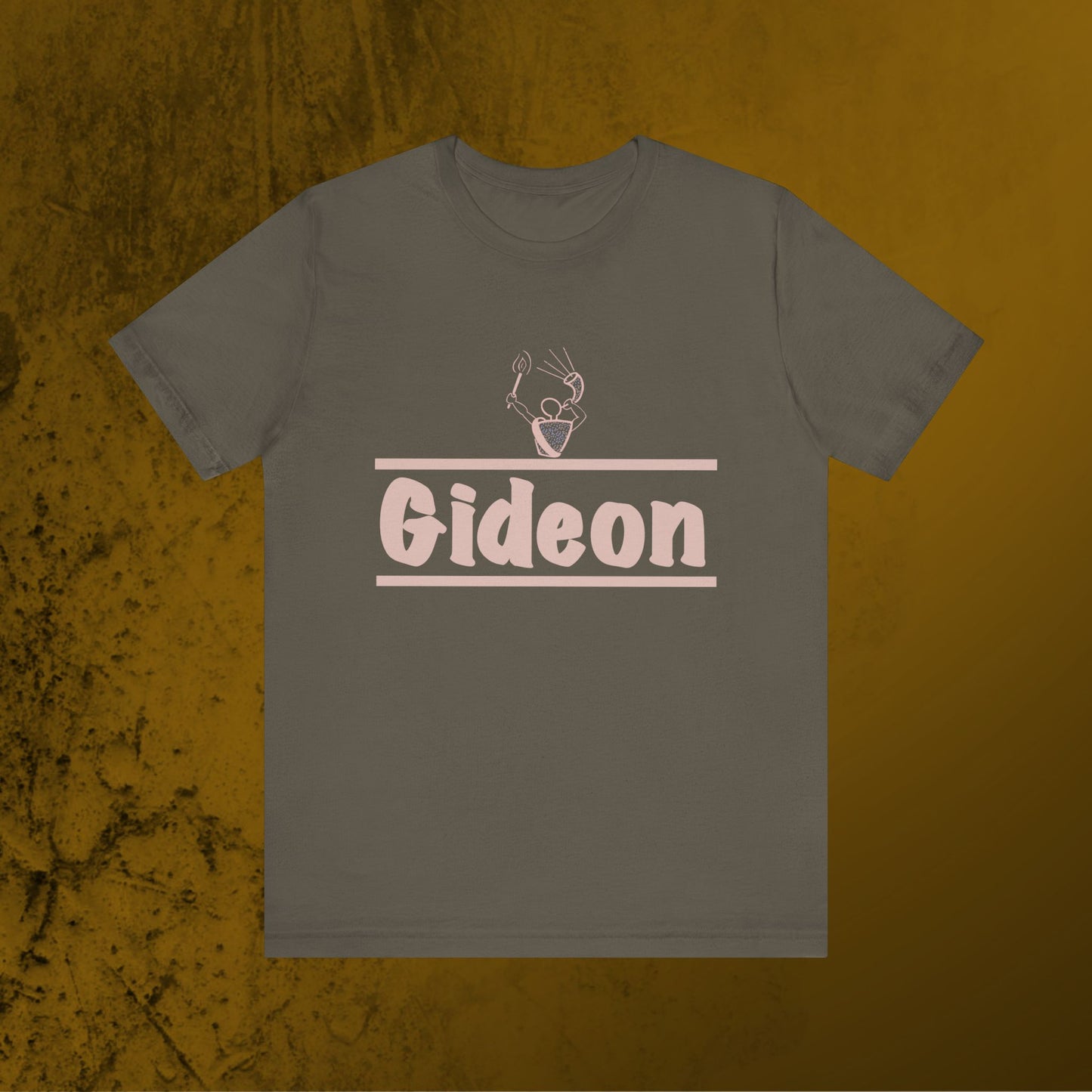 Rose Gold Gideon Unisex Jersey Short Sleeve Tee