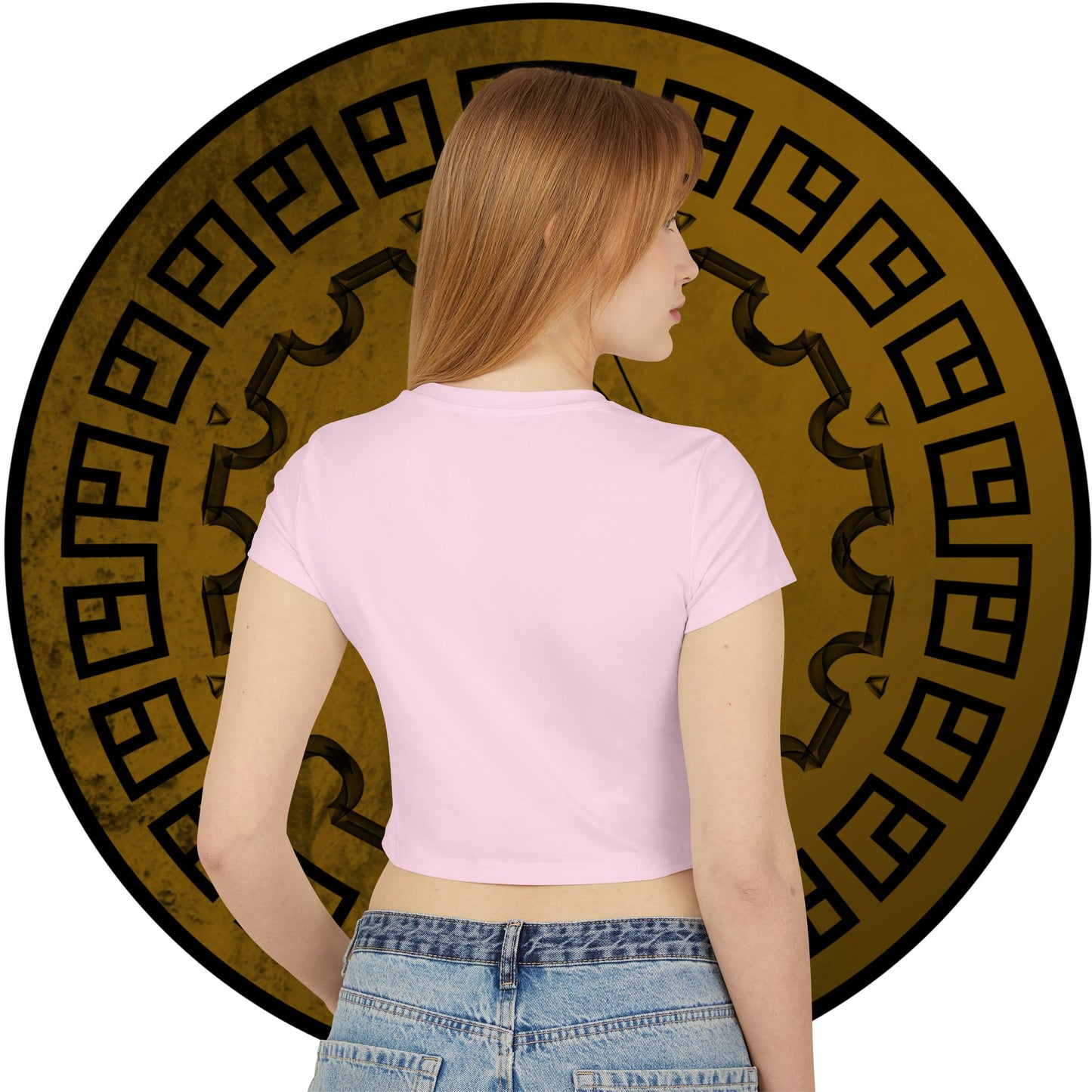 Vibrant Gideon Art Women's Baby Tee