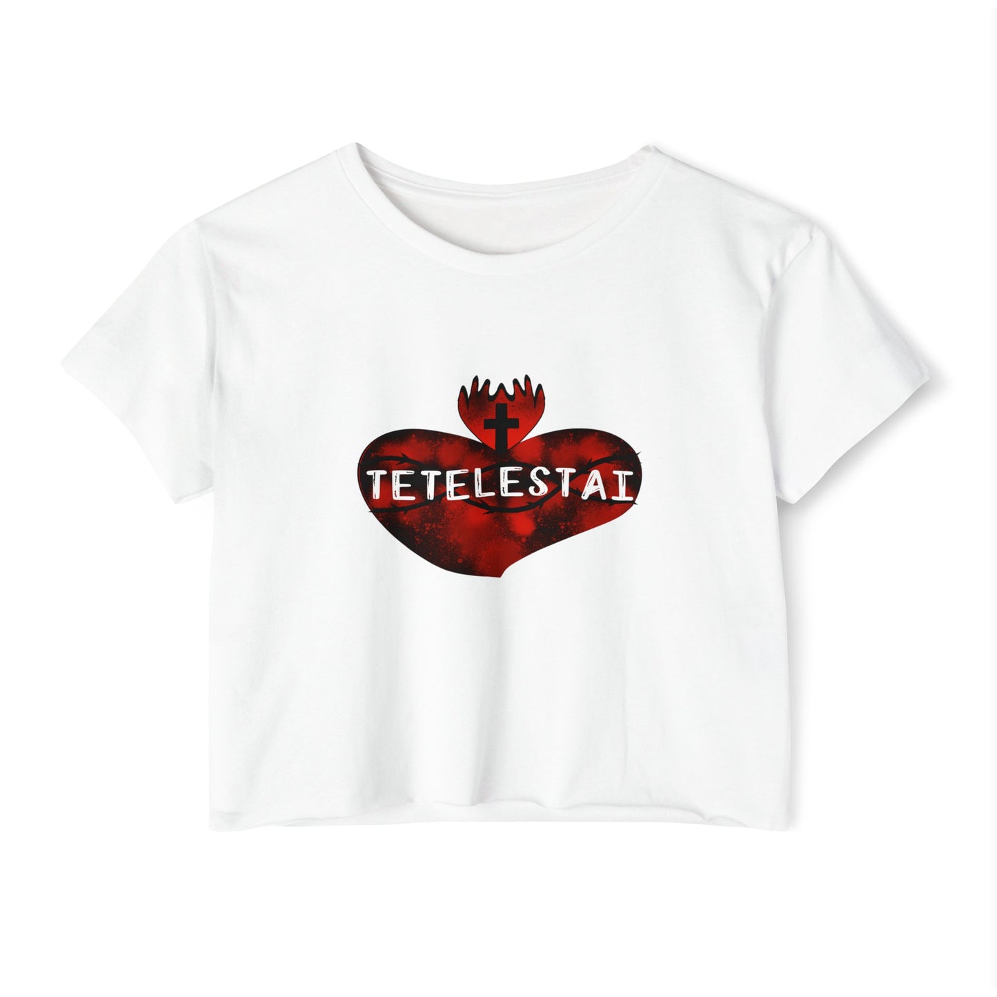 Tetelestai Women's Crop Top