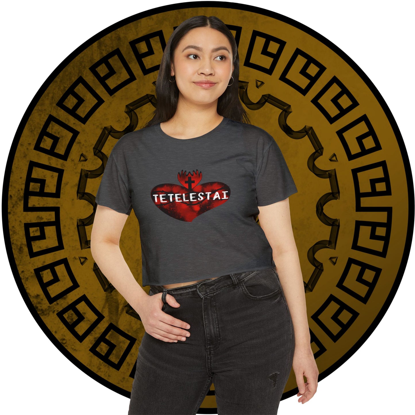 Tetelestai Women's Crop Top