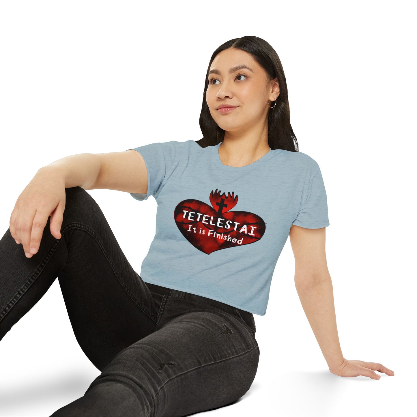Tetelestai Women's Crop Top