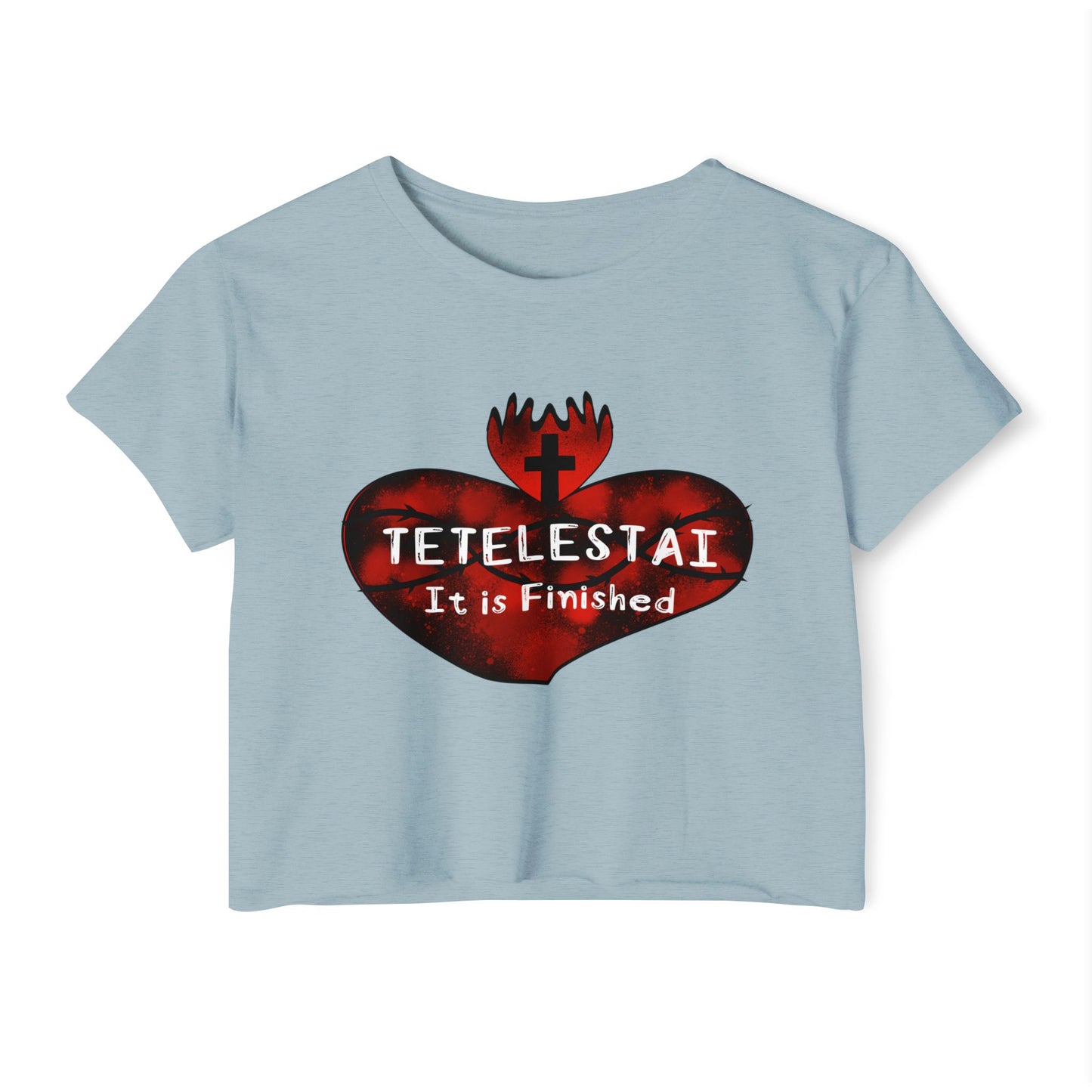 Tetelestai Women's Crop Top