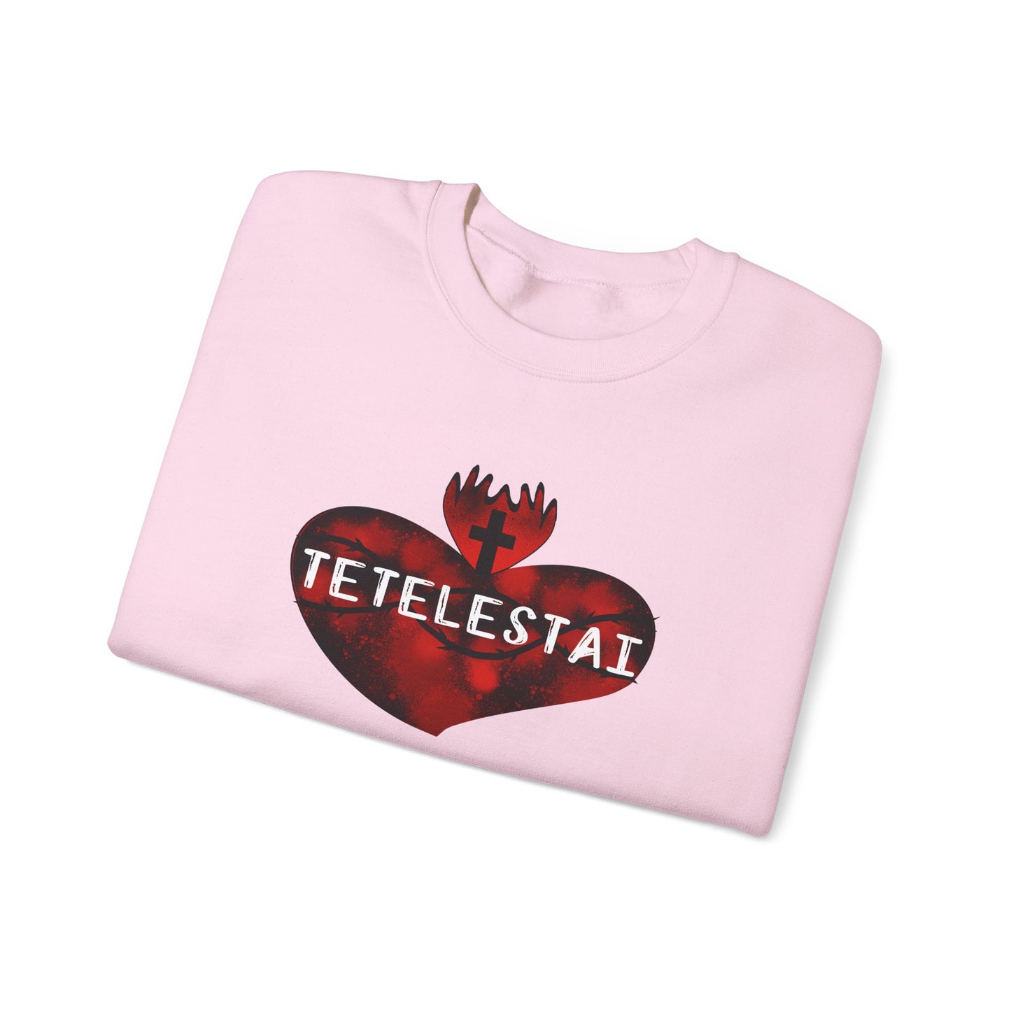 Tetelestai Unisex Heavy Blend Crewneck Sweatshirt