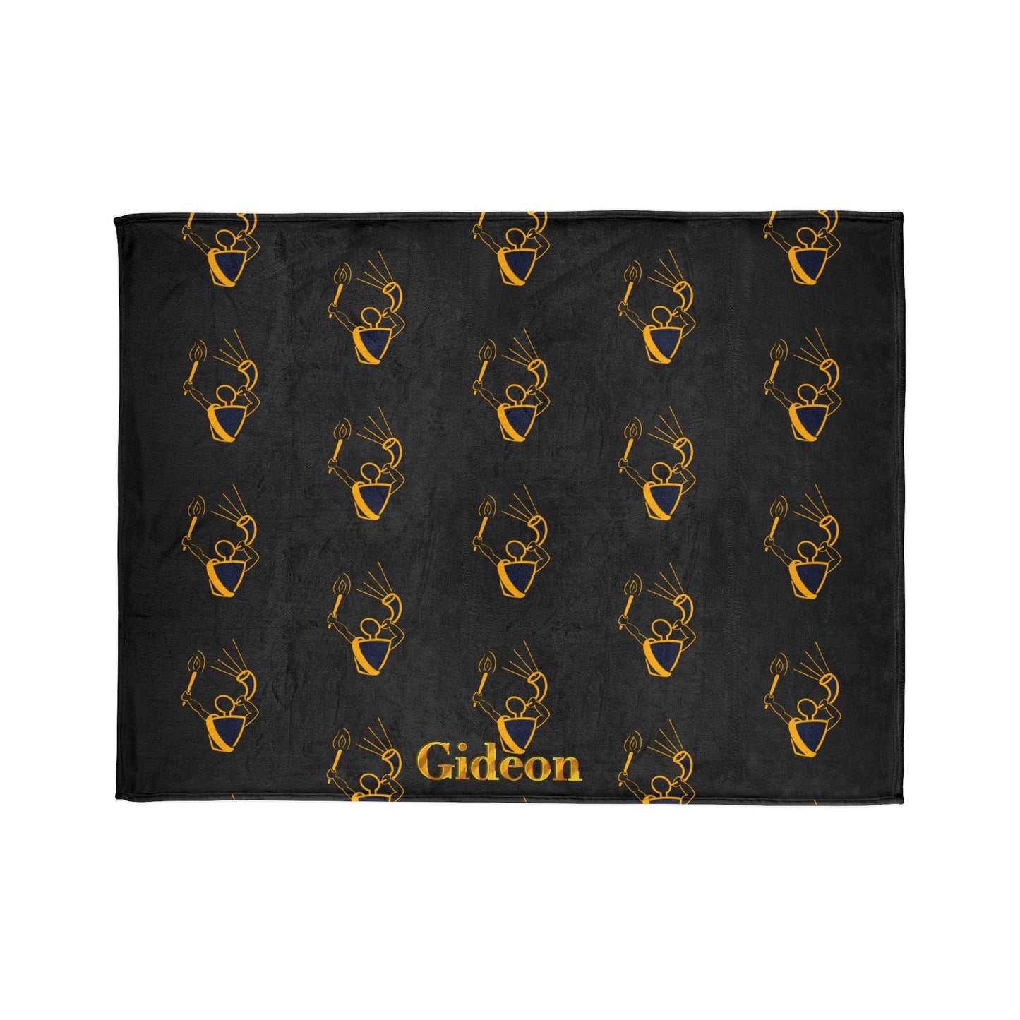 Gideon Gold Ram Torch Soft Polyester Blanket
