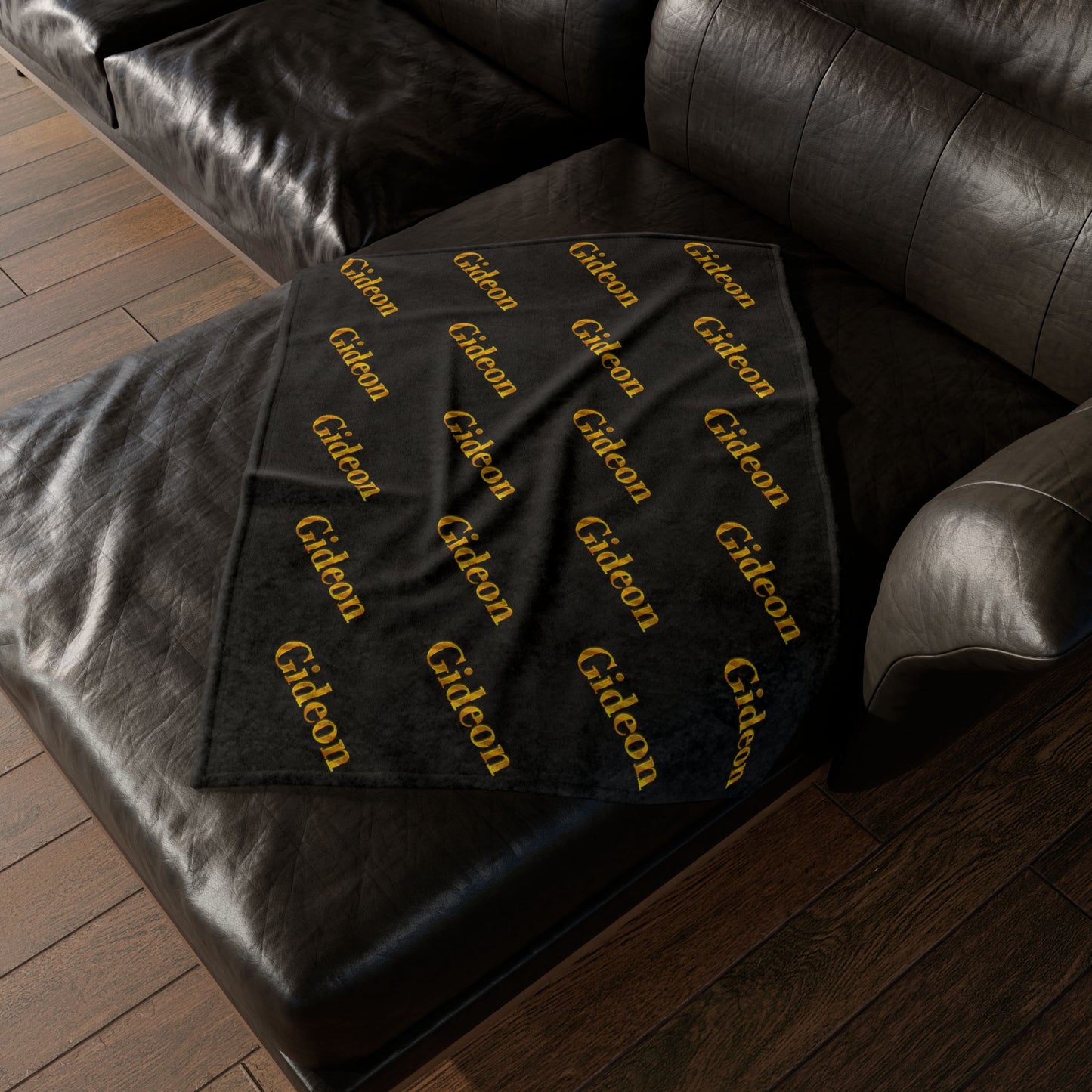 Gideon Gold Soft Polyester Blanket
