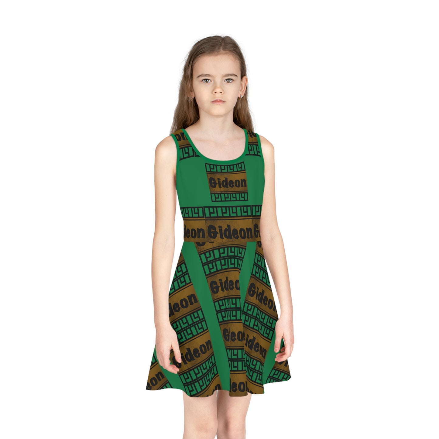Girls' Sleeveless Sundress (AOP)