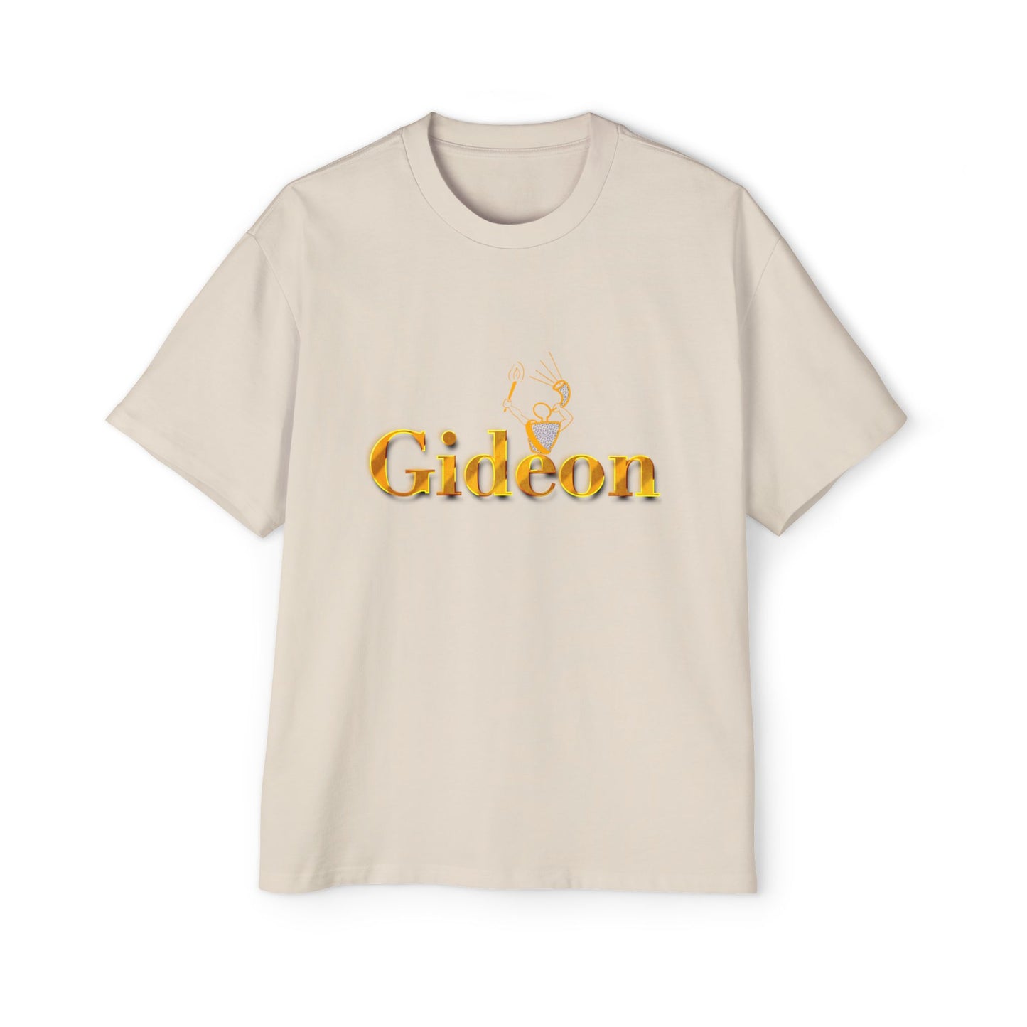 Gold Gideon Men's Heavy Oversized Tee