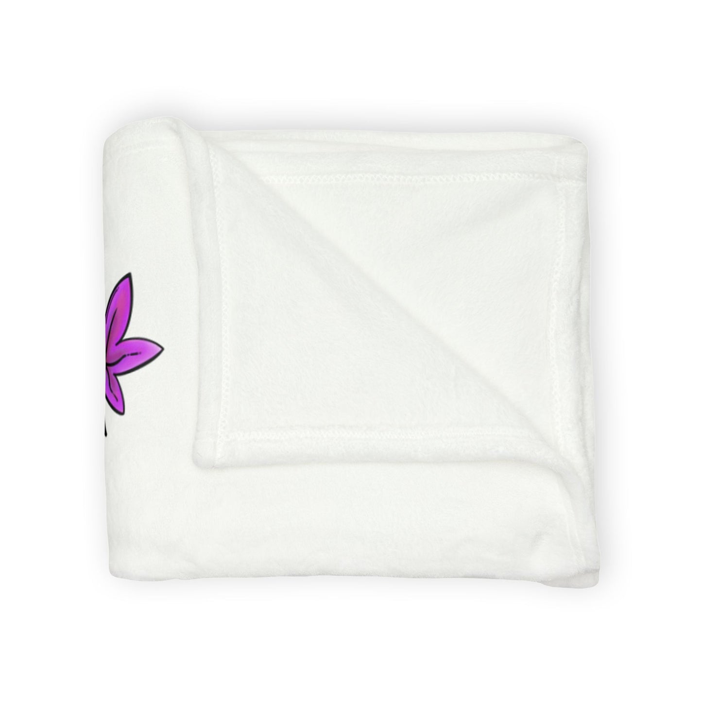 Dark Pink Soft Polyester Blanket