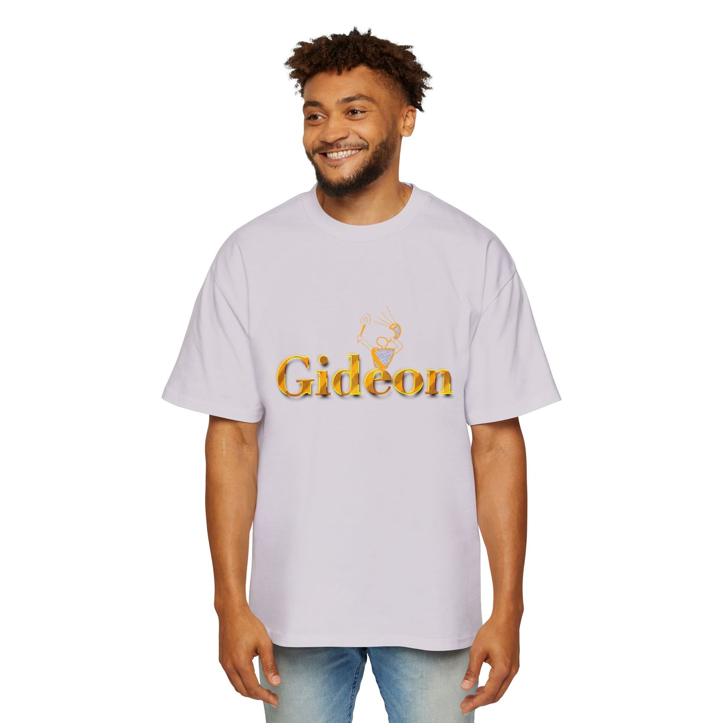Gold Gideon Men's Heavy Oversized Tee