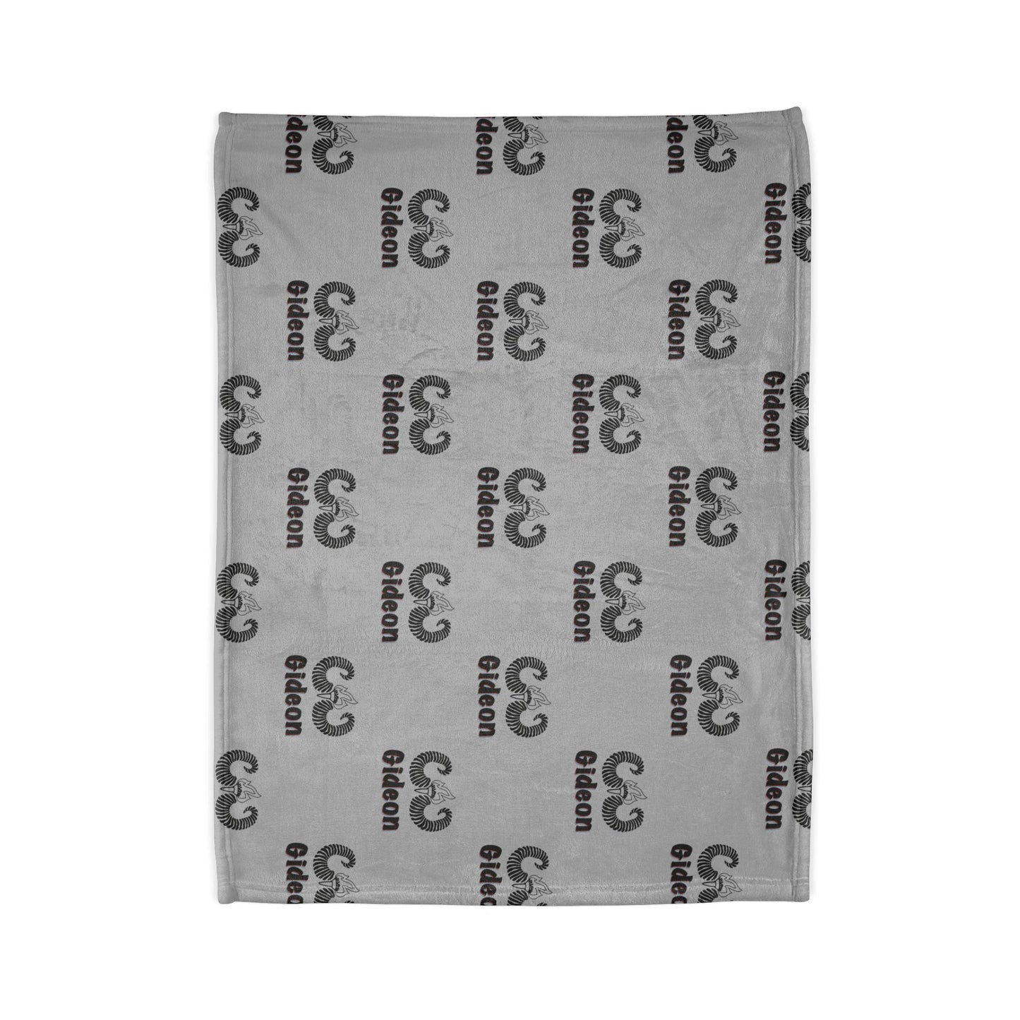 Gideon B/W Soft Polyester Blanket