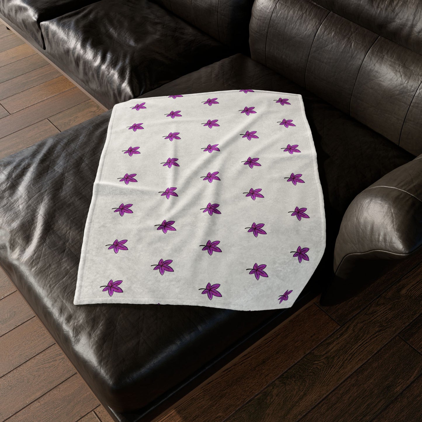 Dark Pink Soft Polyester Blanket