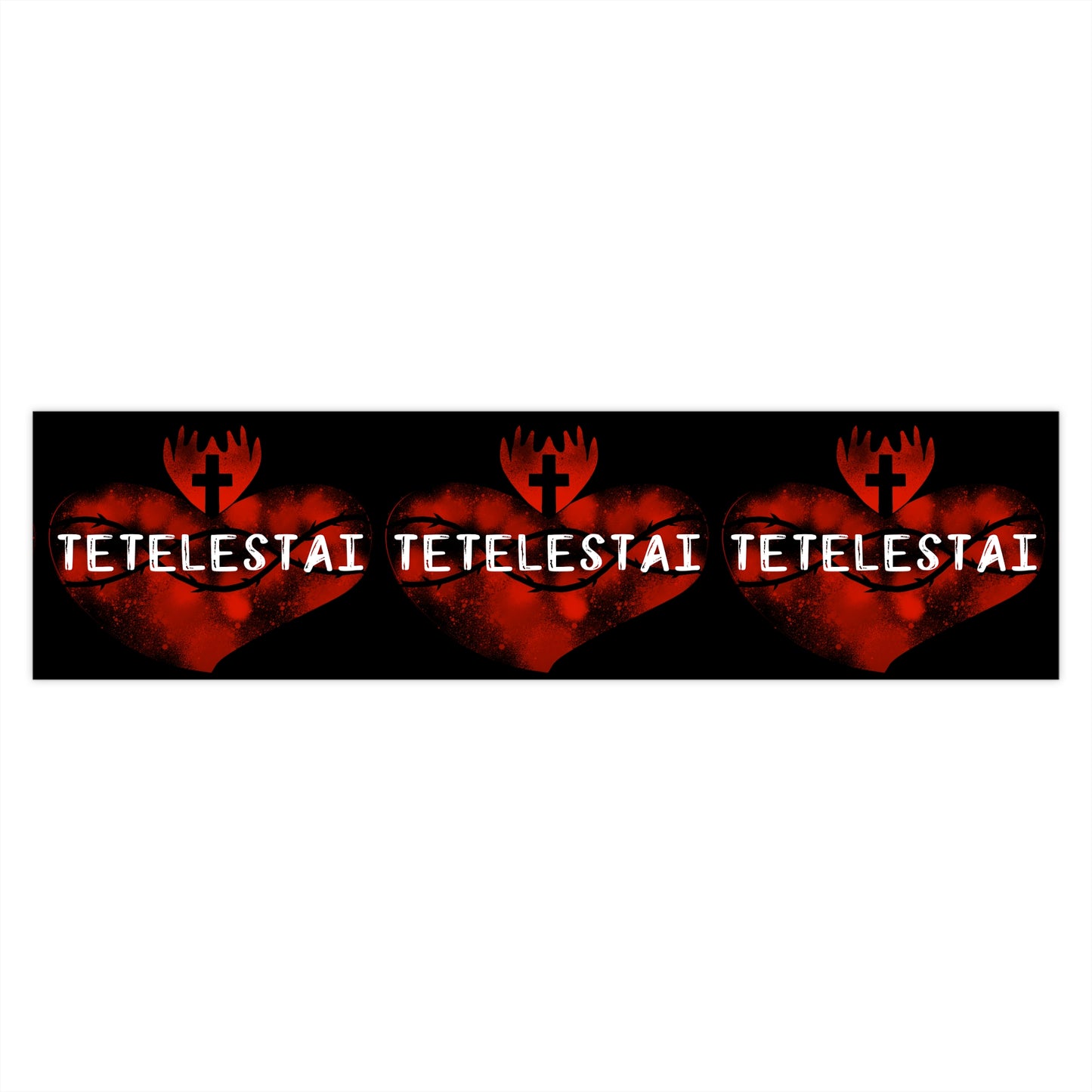 Tetelestai Bumper Stickers