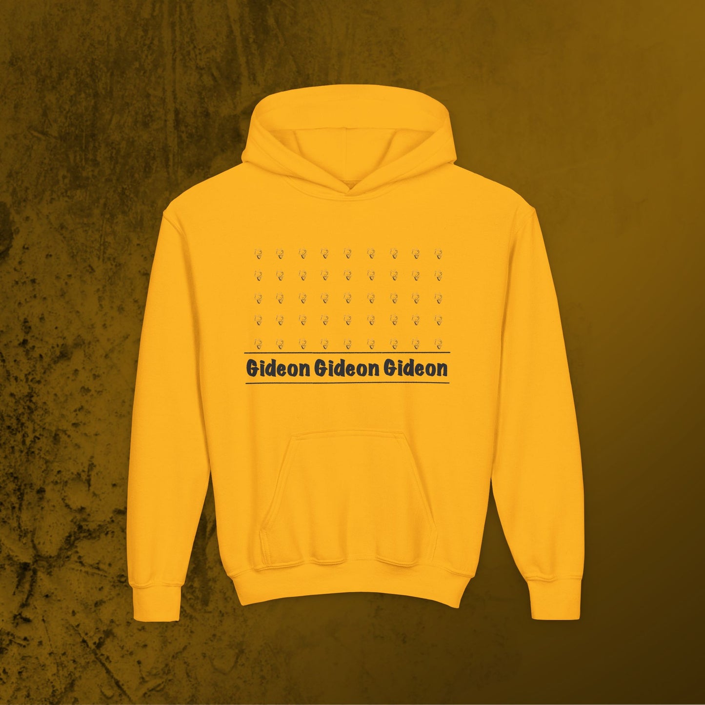 Gideon Dotted Youth Heavy Blend Hooded Sweatshirt