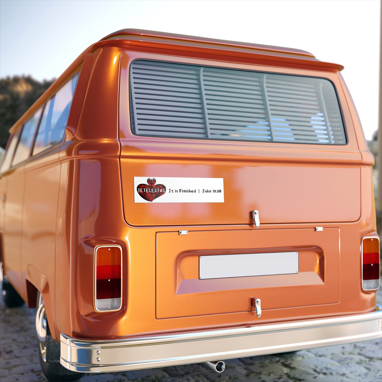 Tetelestai Bumper Stickers