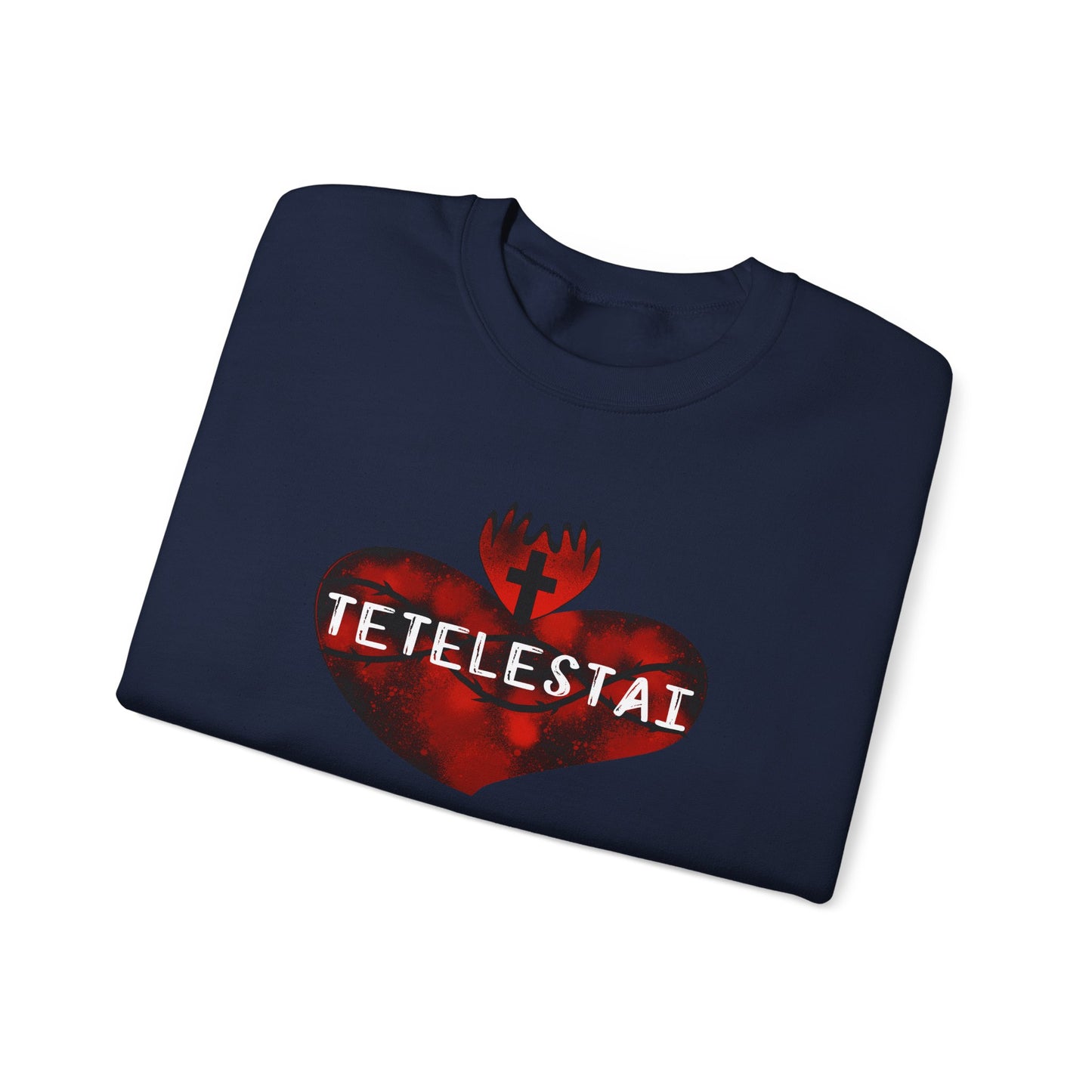 Tetelestai Unisex Heavy Blend Crewneck Sweatshirt