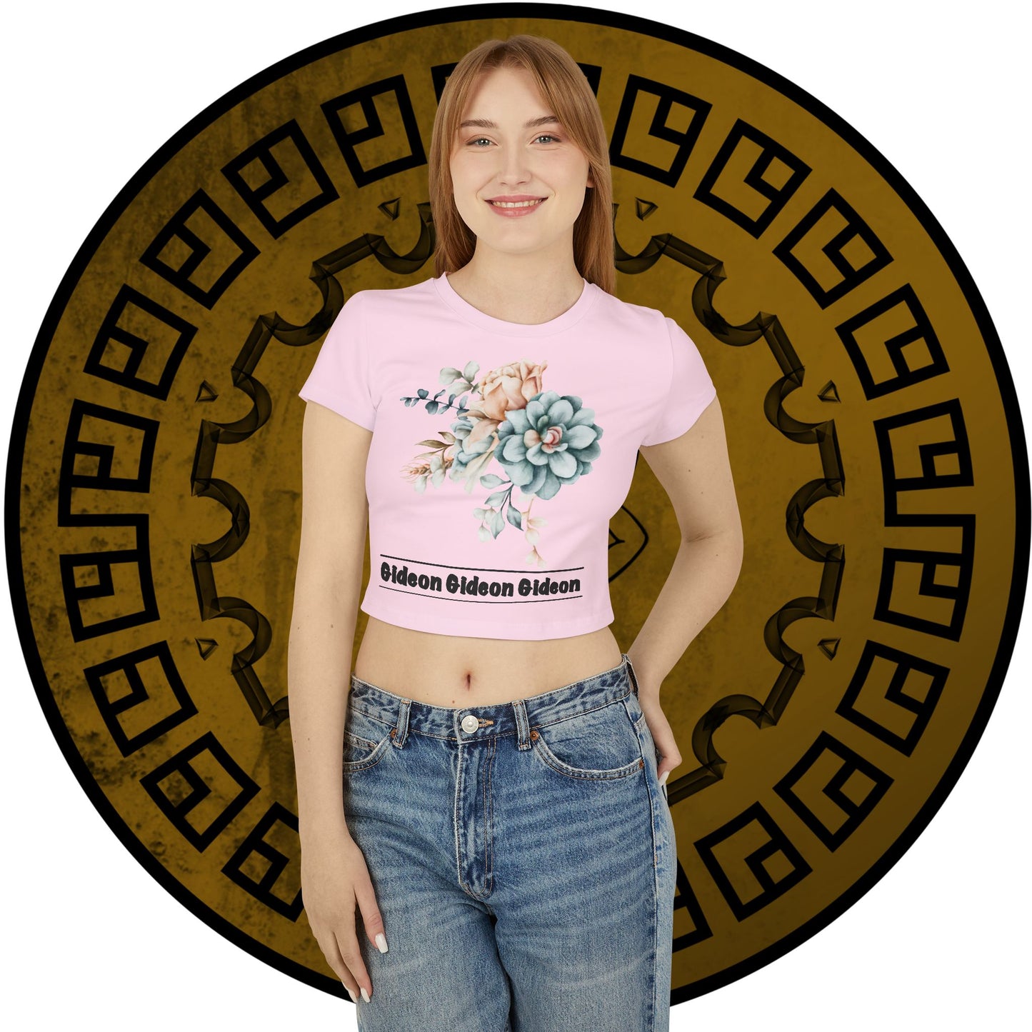 Flowers Gideon Women's Baby Tee