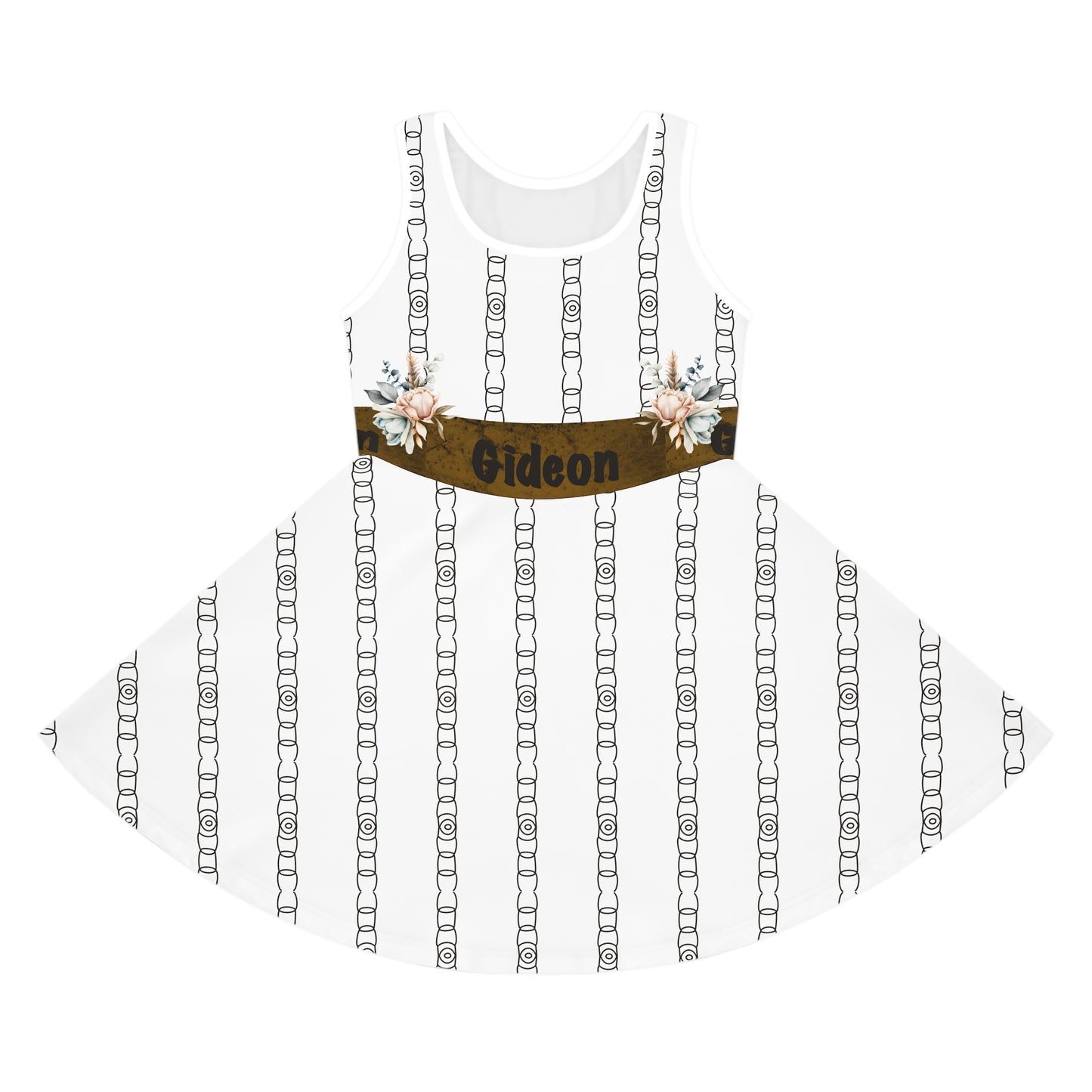 Girls' Sleeveless Sundress (AOP)