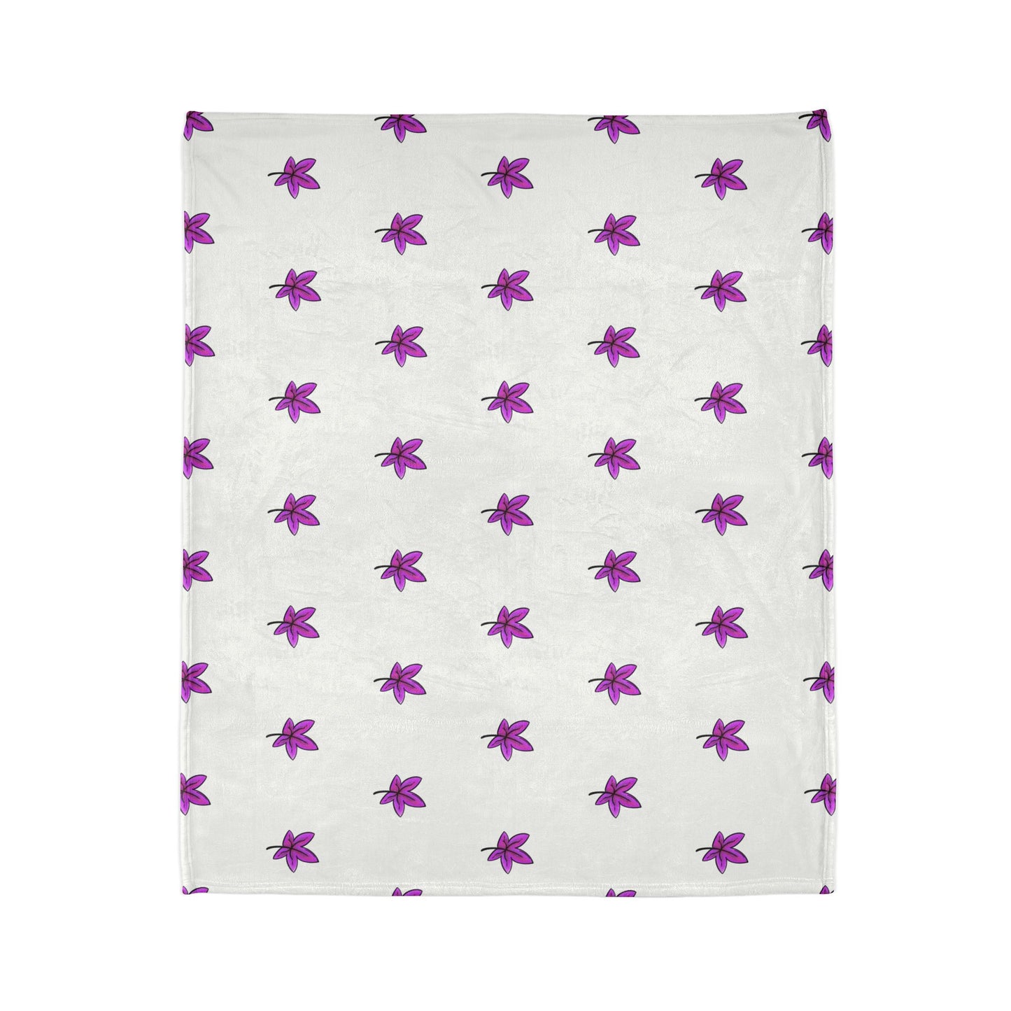 Dark Pink Soft Polyester Blanket