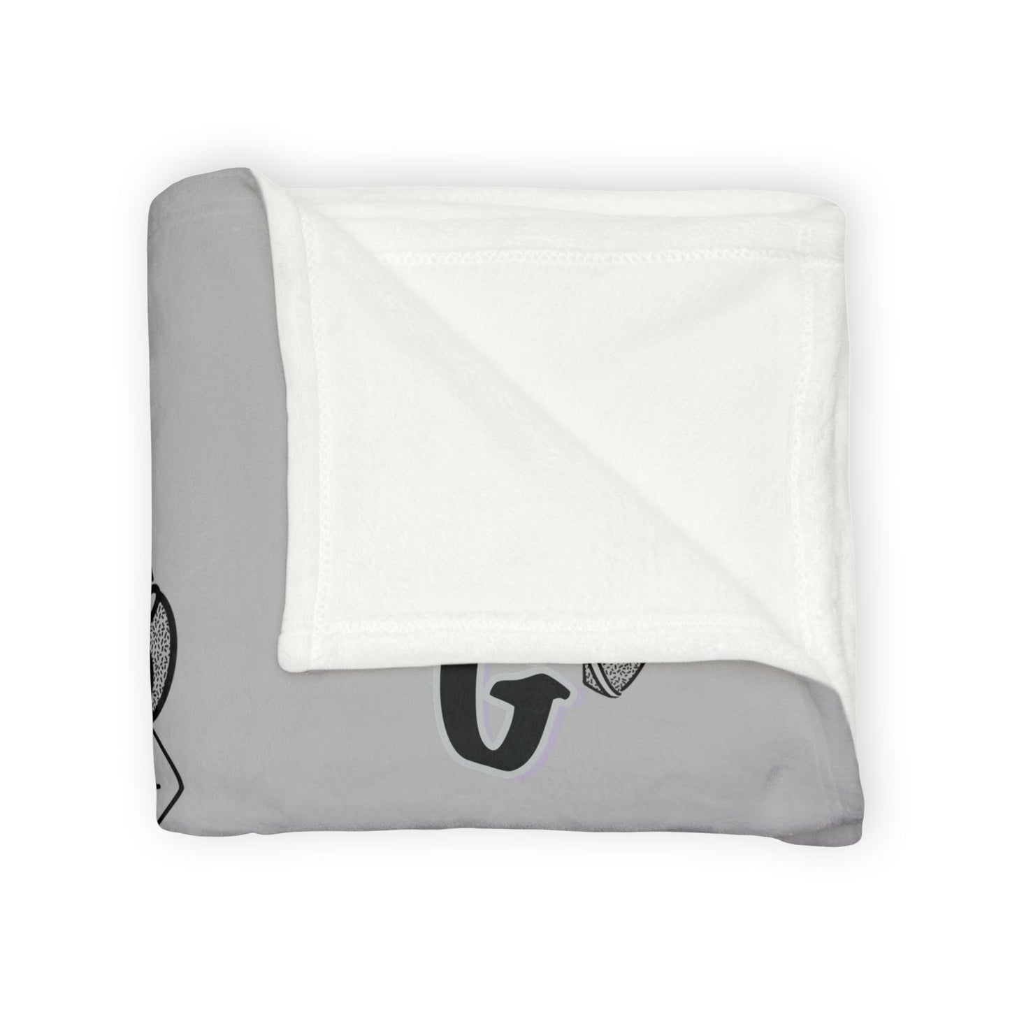 Gideon B/W Soft Polyester Blanket