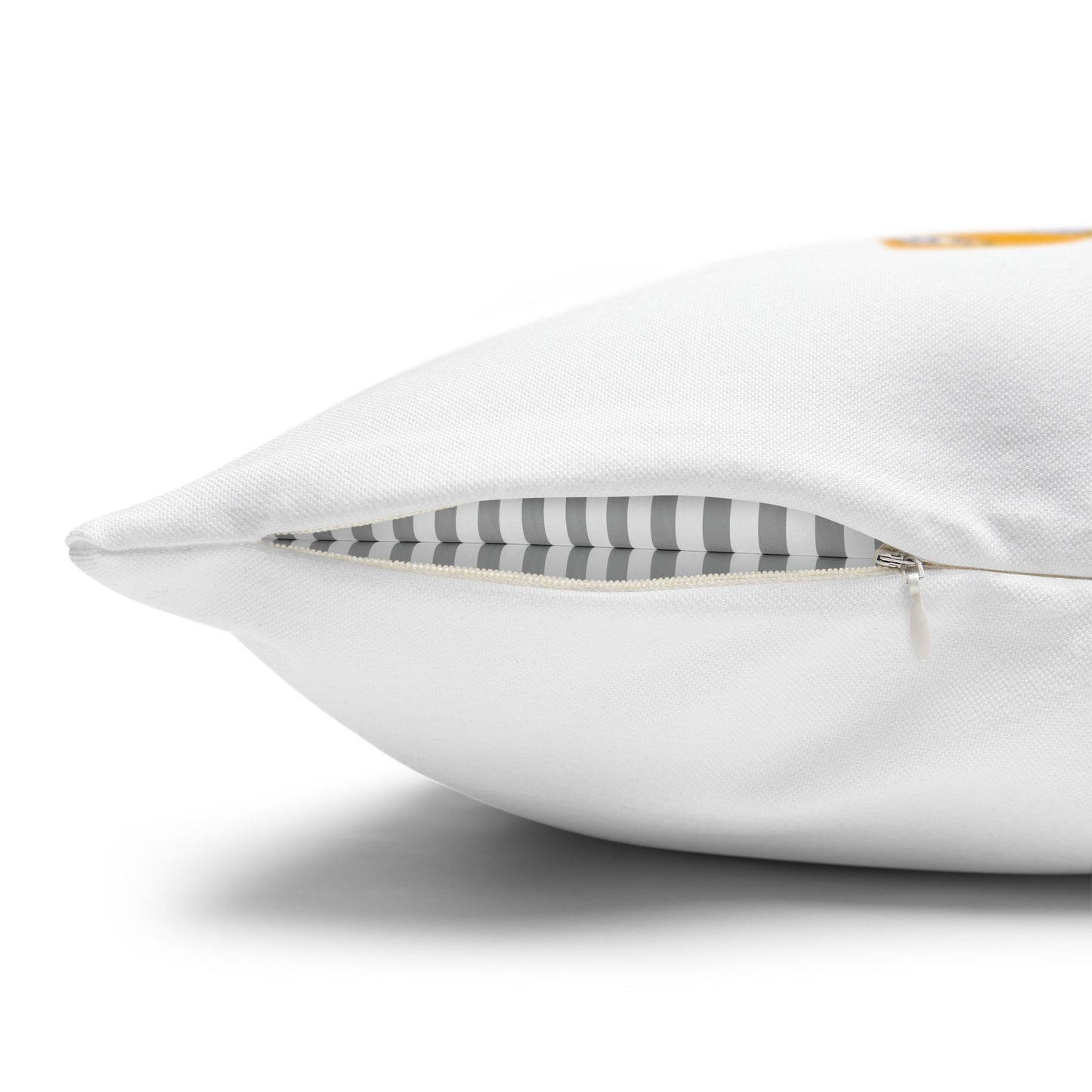 Gideon Ram and Torch Square Poly Canvas Pillowcase