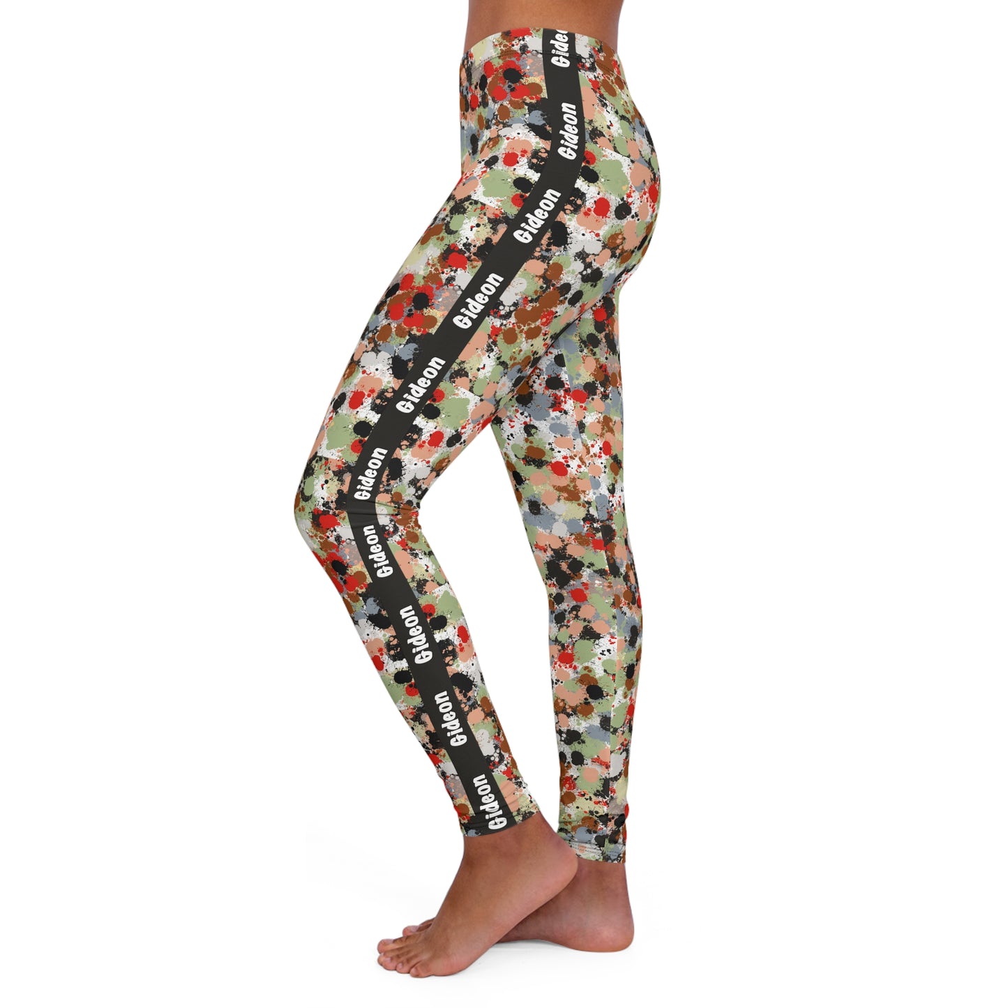 Gideon Women's Casual Spandex Leggings (AOP)