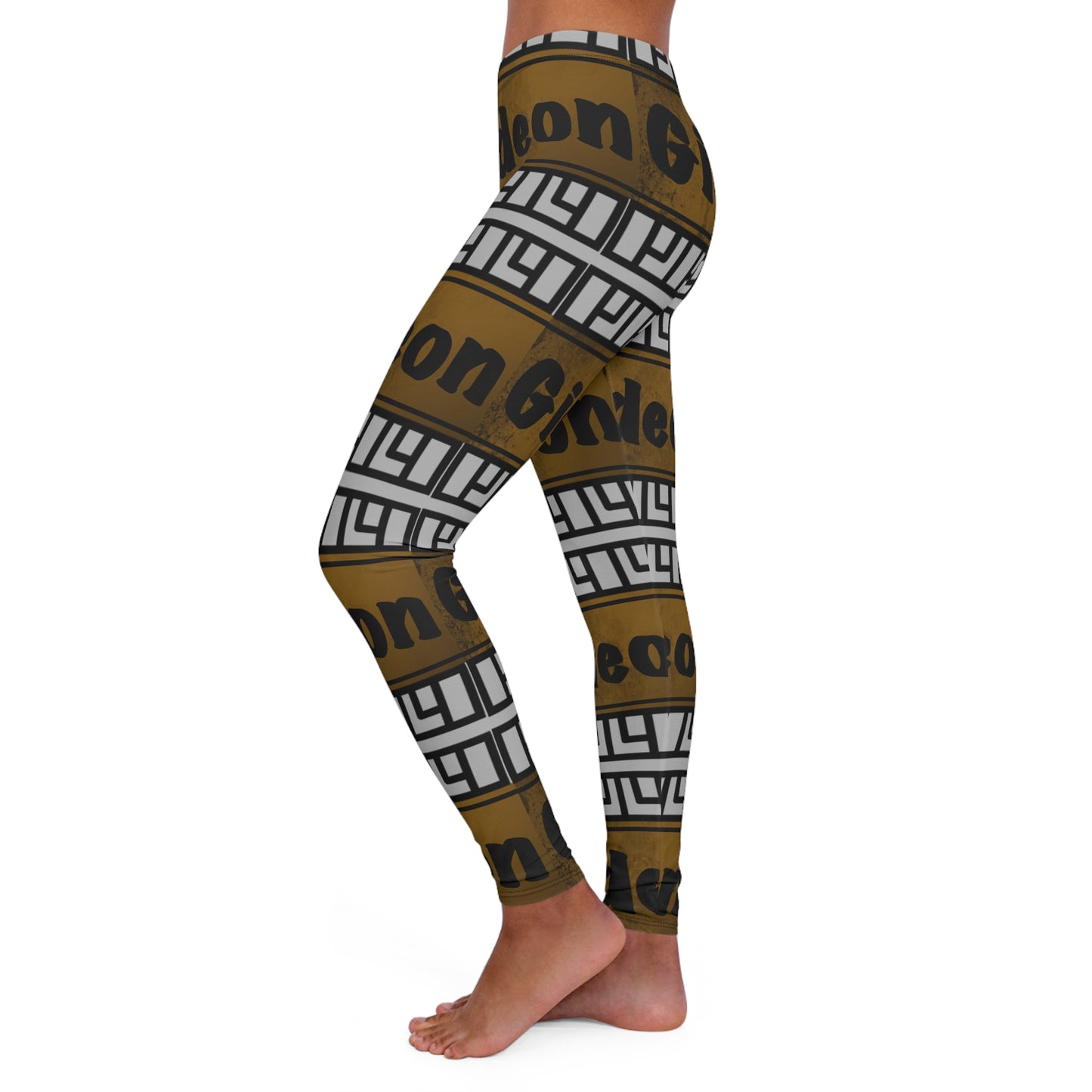 Gideon Women's Casual Spandex Leggings (AOP)