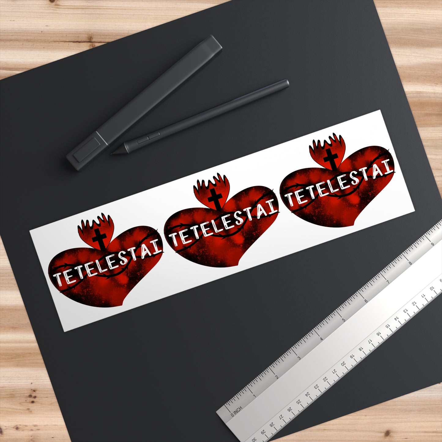 Tetelestai Bumper Stickers