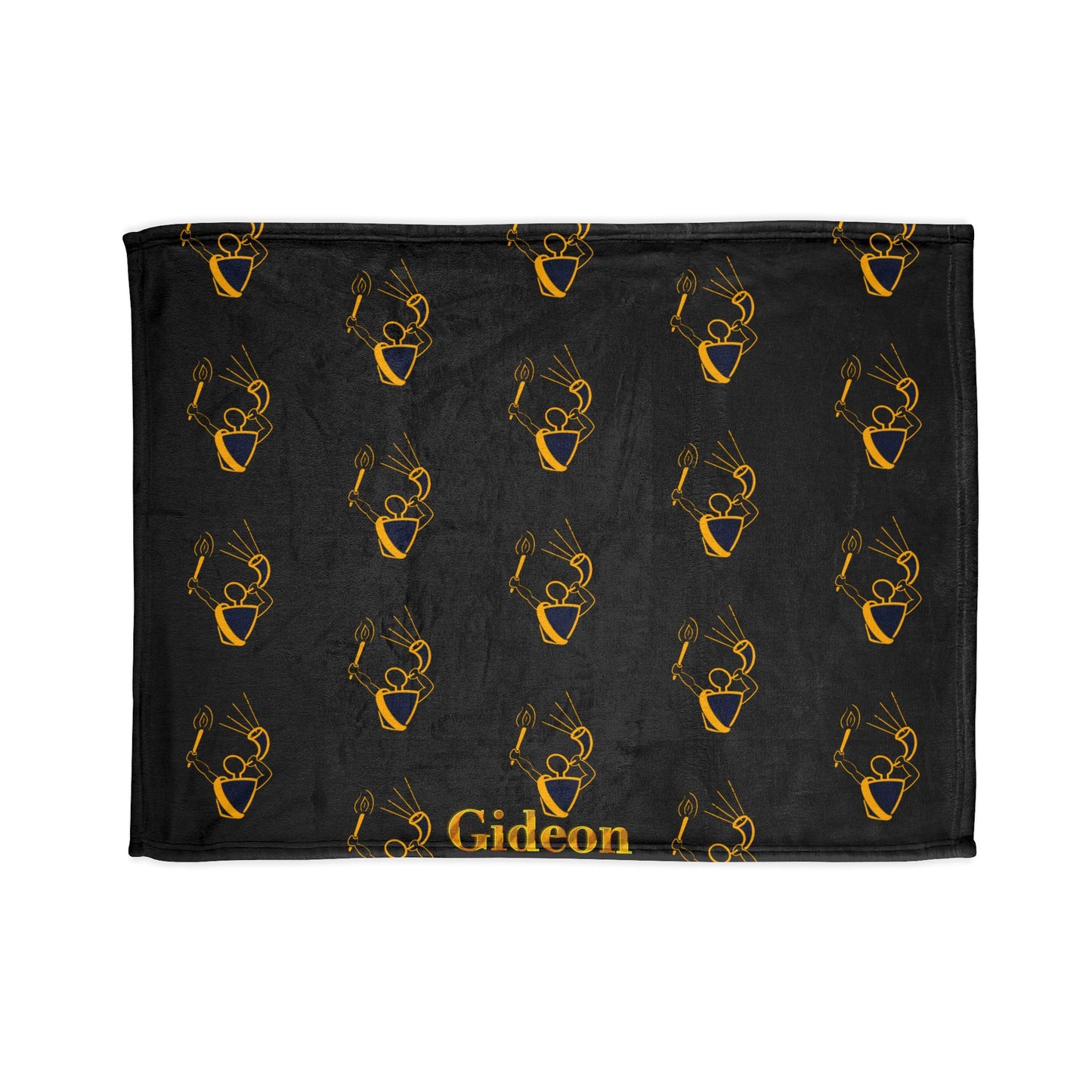 Gideon Gold Ram Torch Soft Polyester Blanket