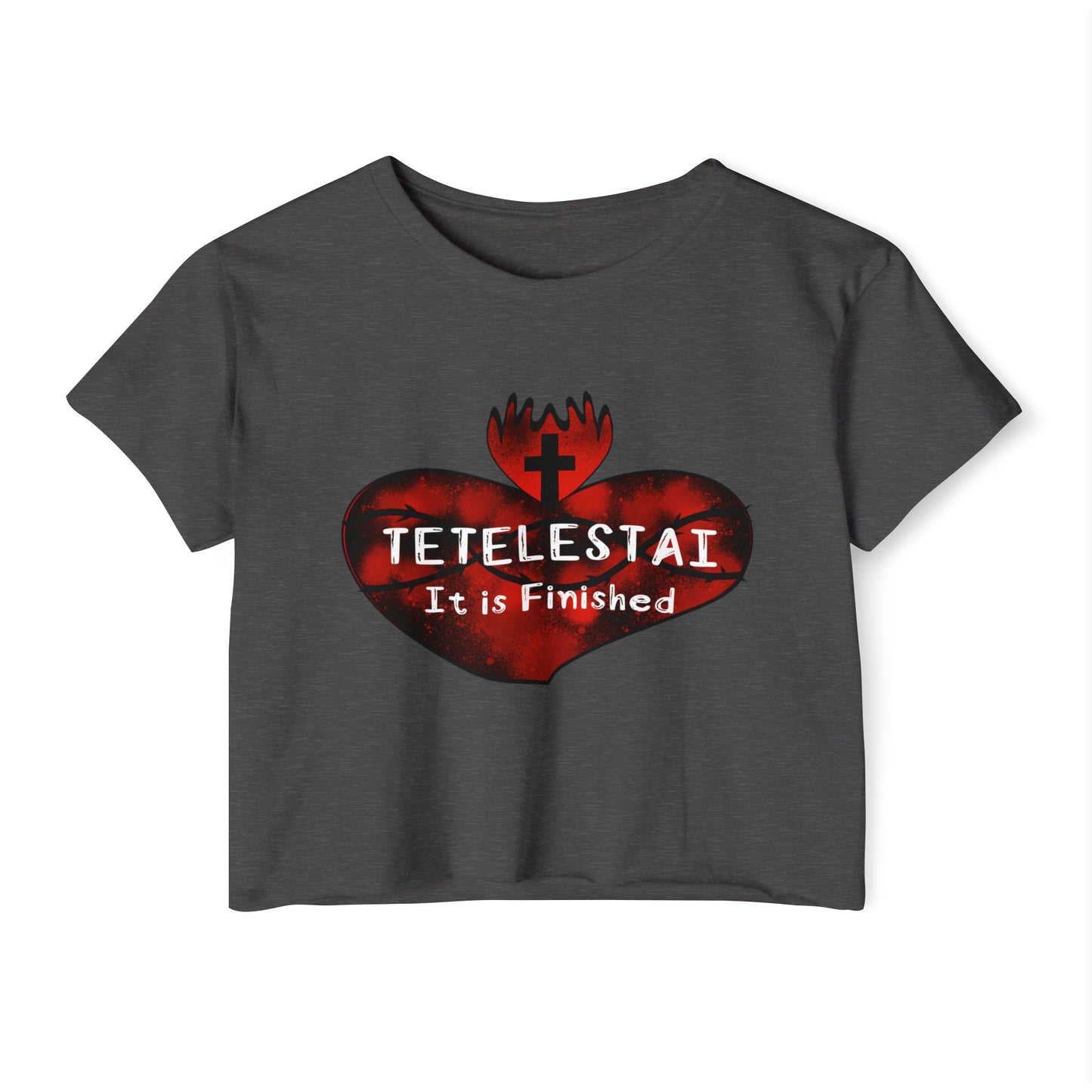 Tetelestai Women's Crop Top