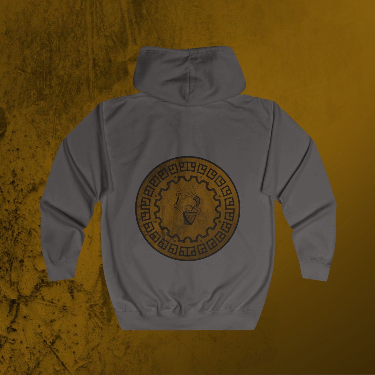 Spinning Wheel Of Gideon Unisex Full Zip Hoodie